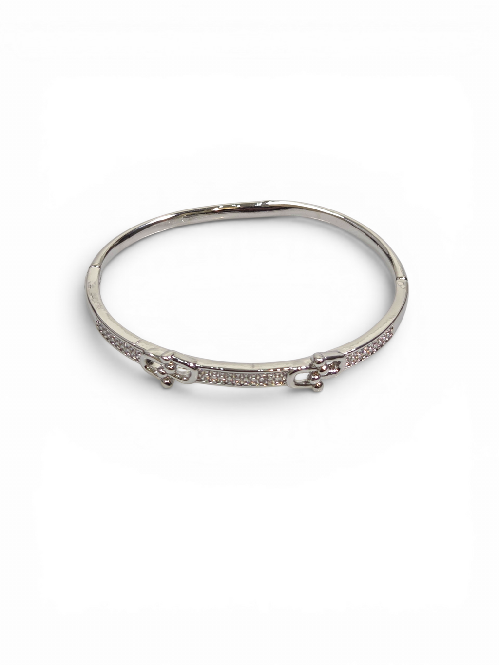 Pulseira Cristal Zirconia Prata 2011