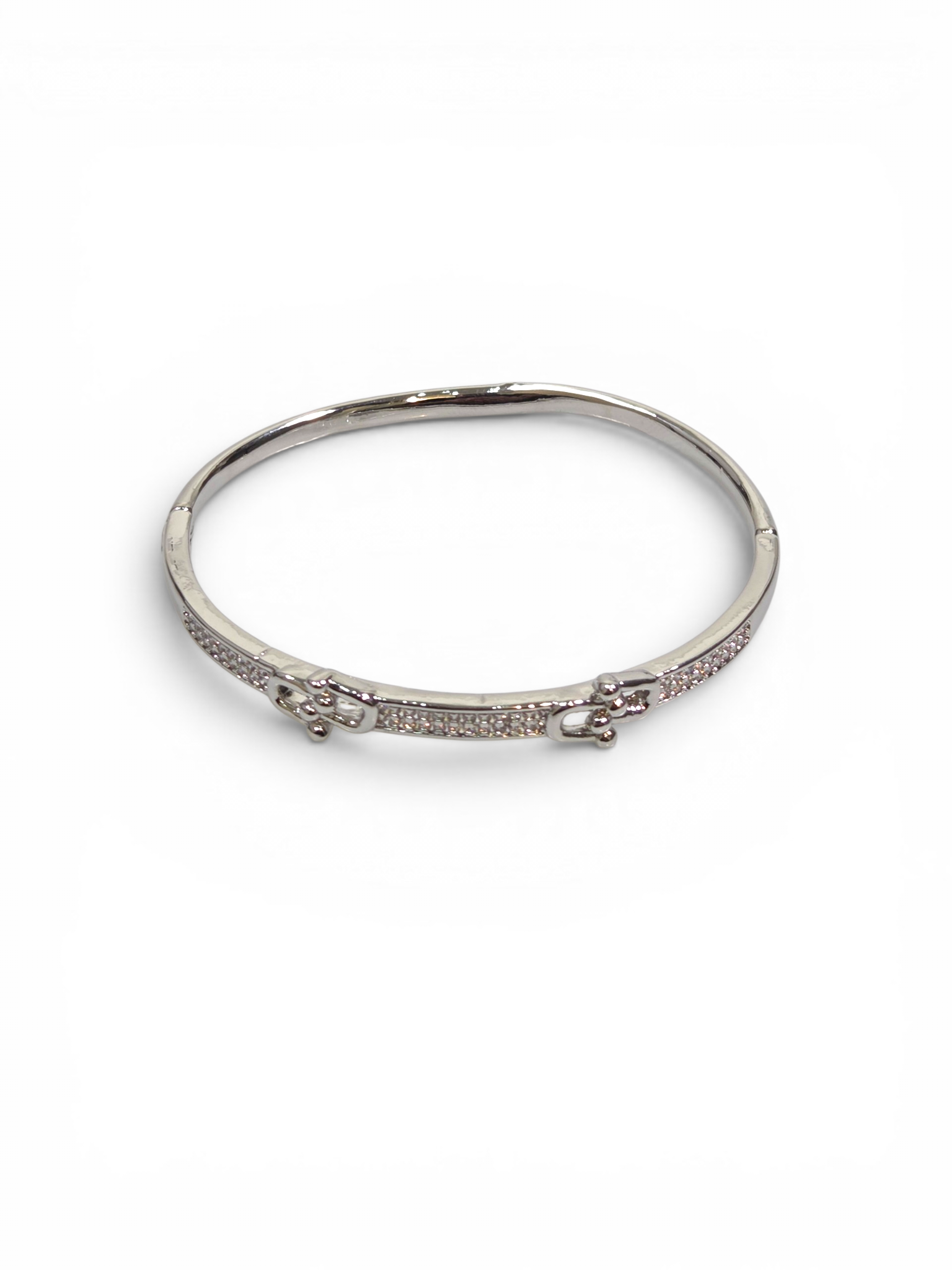 Pulseira Cristal Zirconia Prata 2011