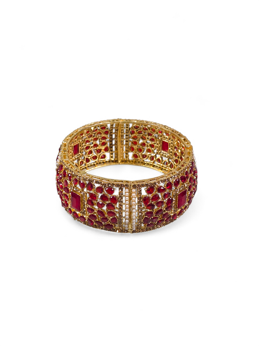 Bracelete Folheado Semi Joia Dourado #1003