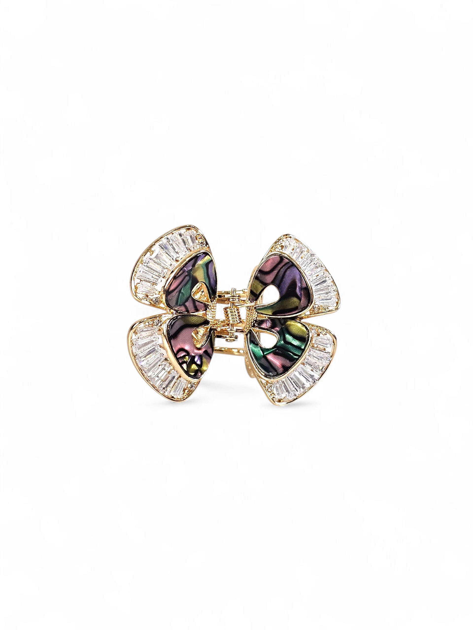 Prendedor de Cabelo Cristal Grande 019