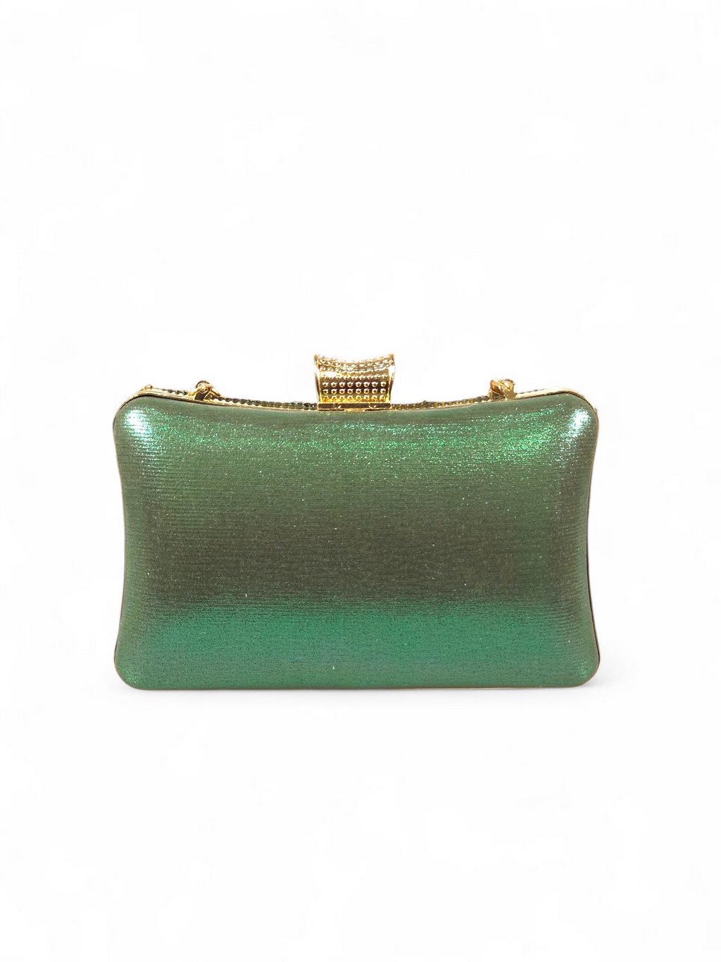 Bolsa Clutch Cristal Verde 1051