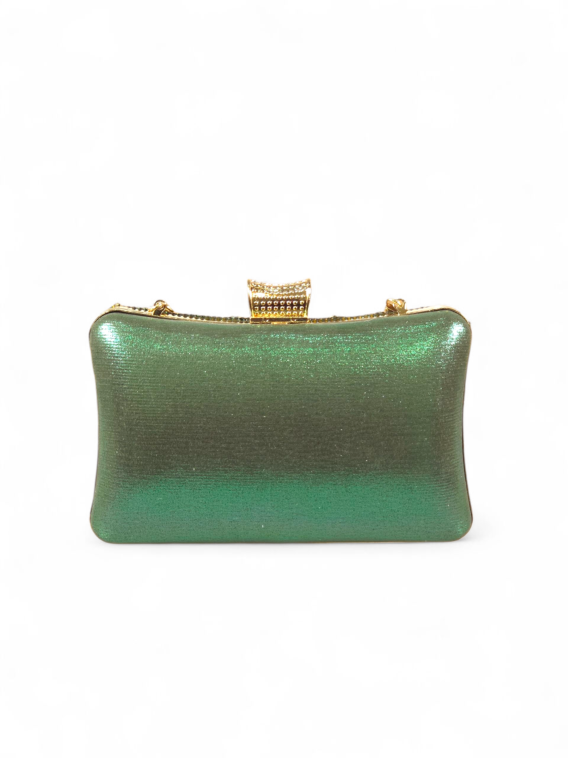 Bolsa Clutch Cristal Verde 1051