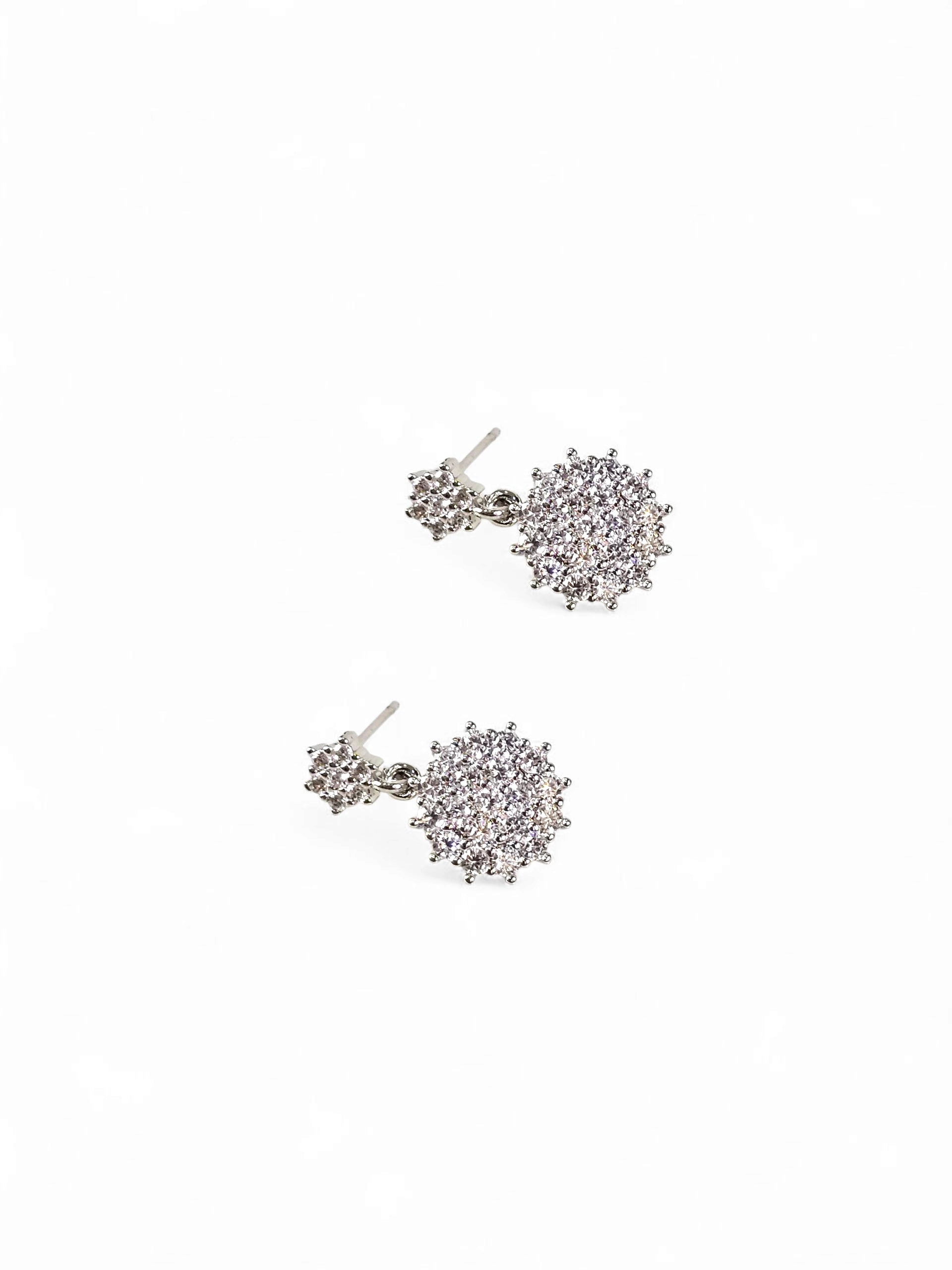 Brinco Zirconia Prata 035