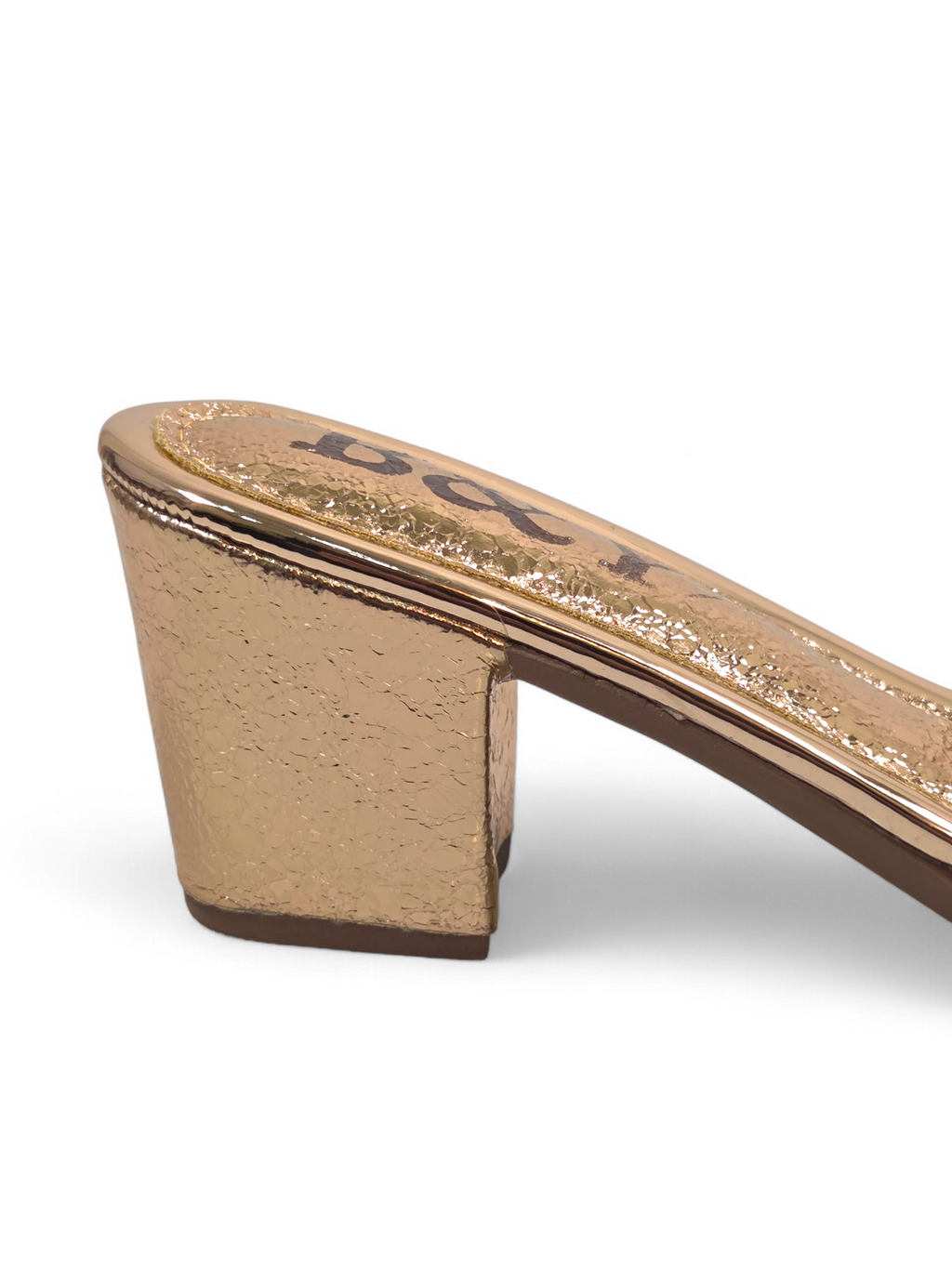 Mule 9203 Bronze Salto Médio