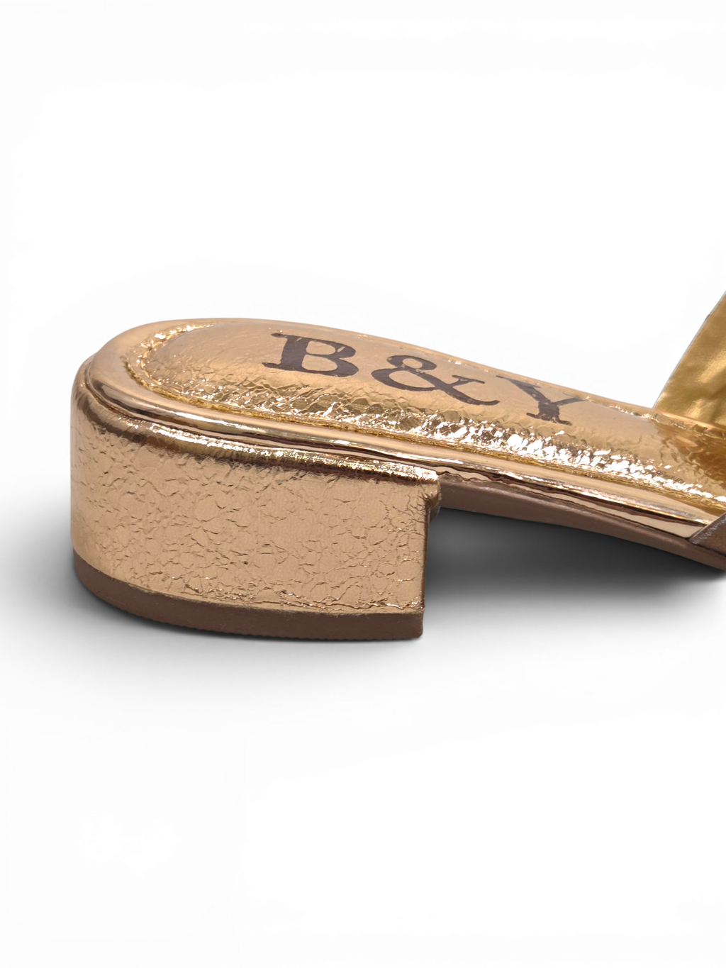 Chinelo 9319 Bronze Salto Bloco 3 cm