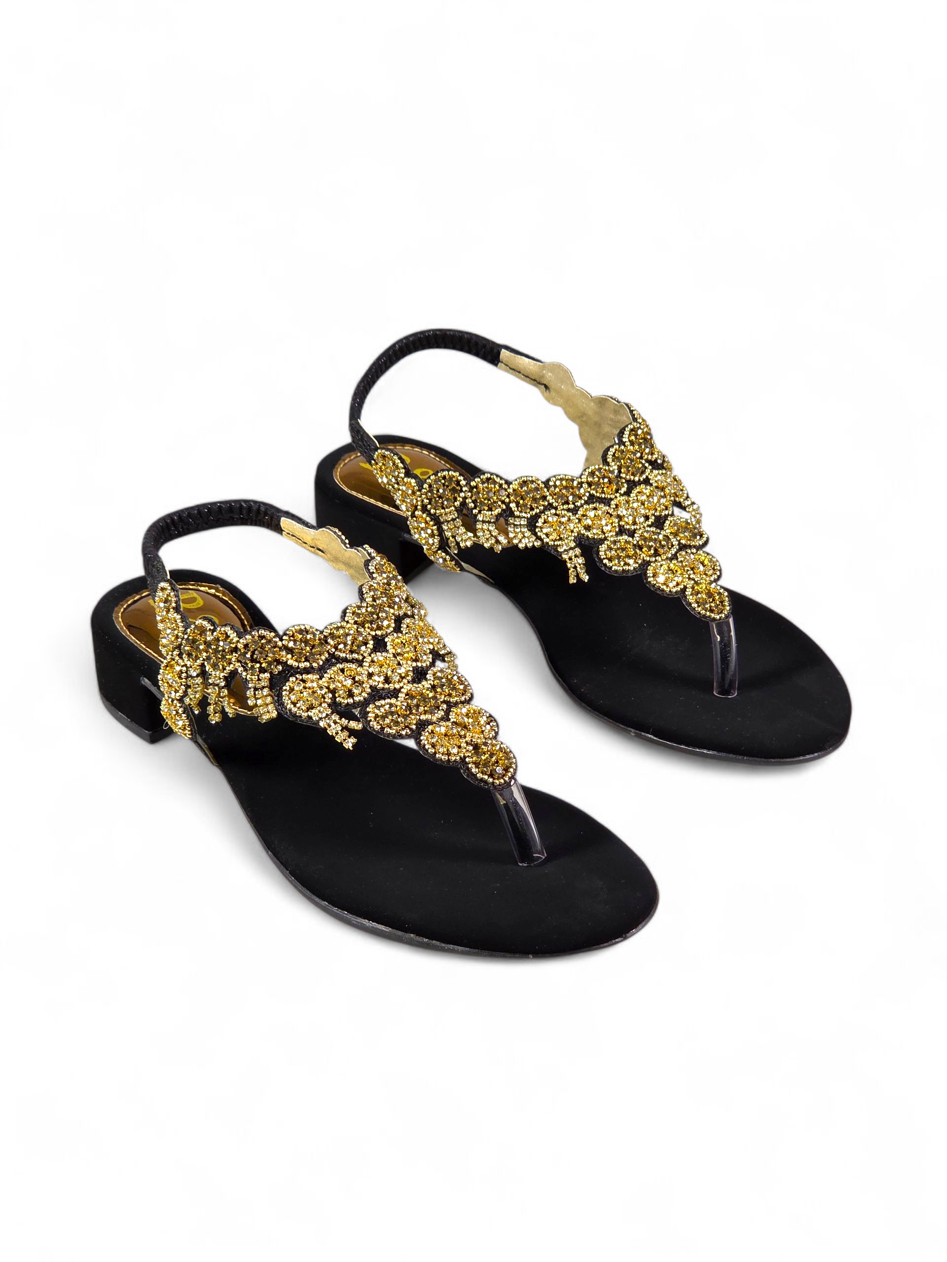 Sandália 4007 Preto Sem Salto