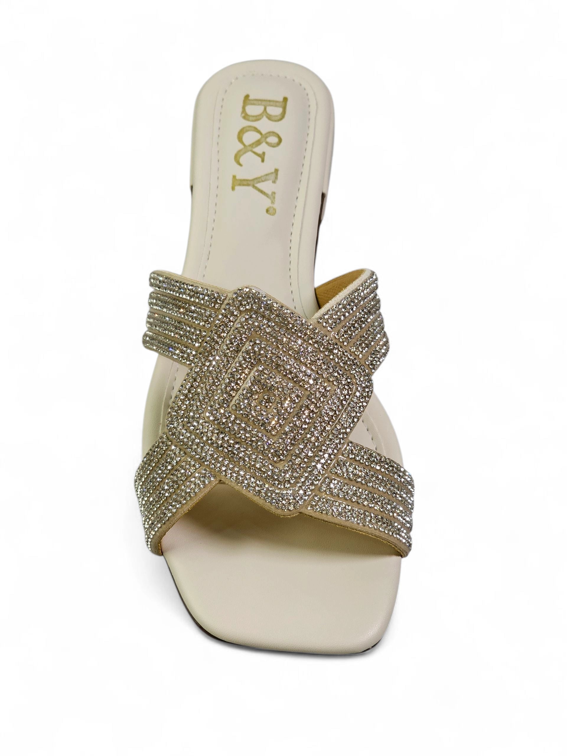 Tamanco 3003 Branco Salto Baixo