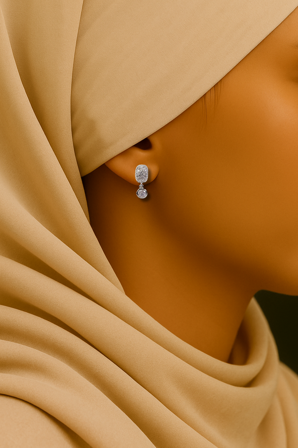 Brinco Zirconia Prata 002