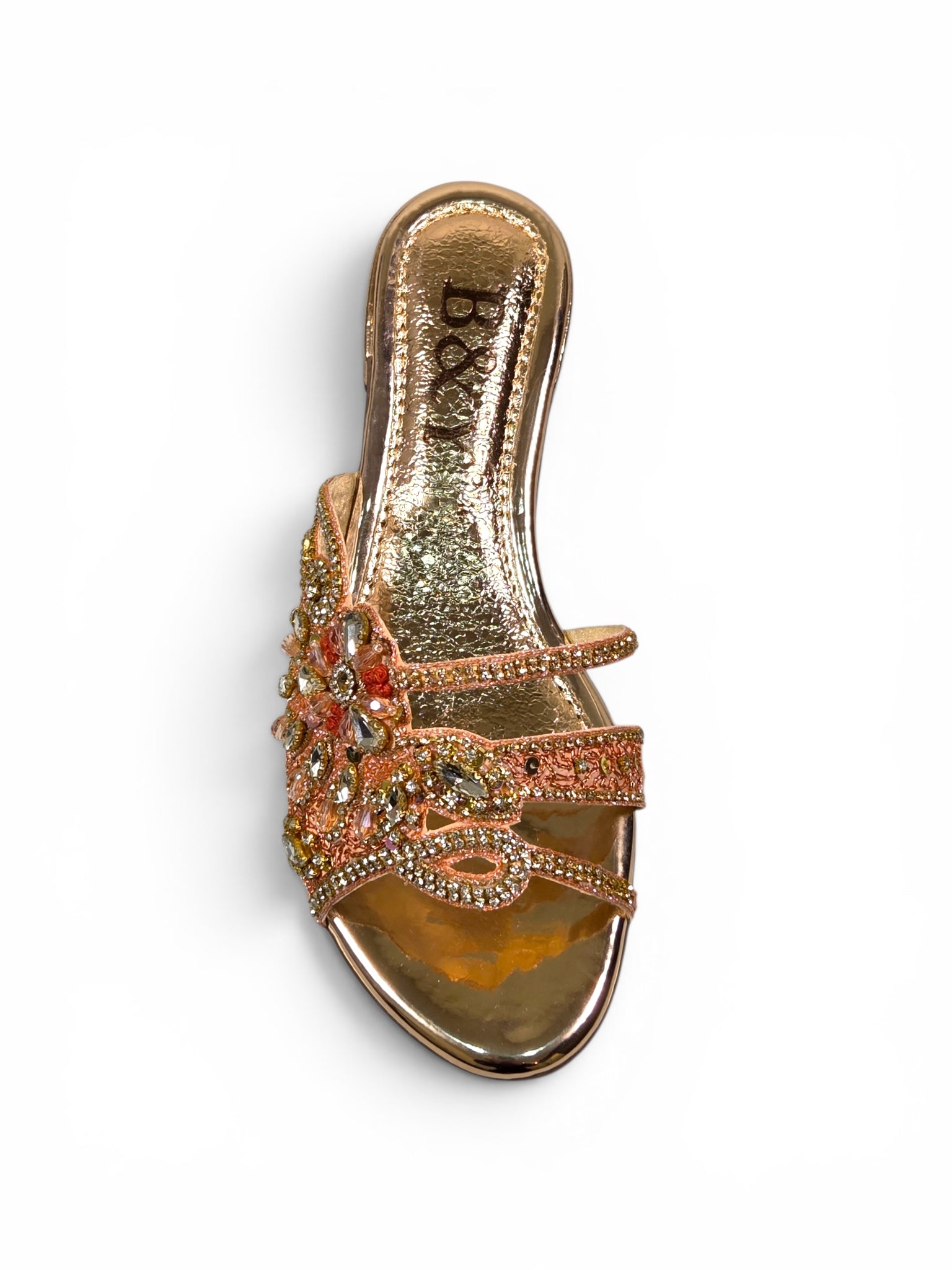 Tamanco 9262 Bronze Salto Bloco 3 cm
