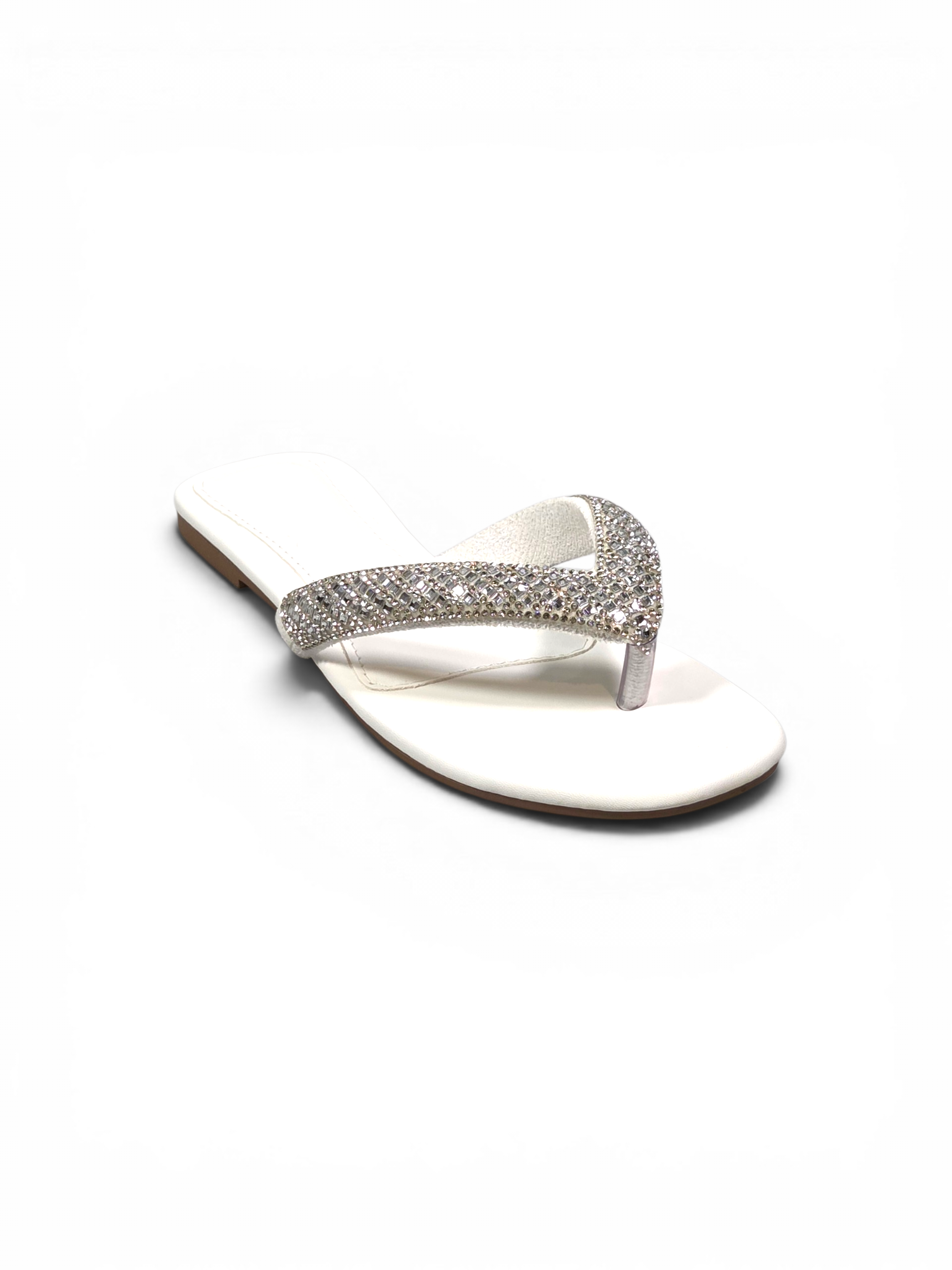Chinelo 1222 Branco Sem Salto