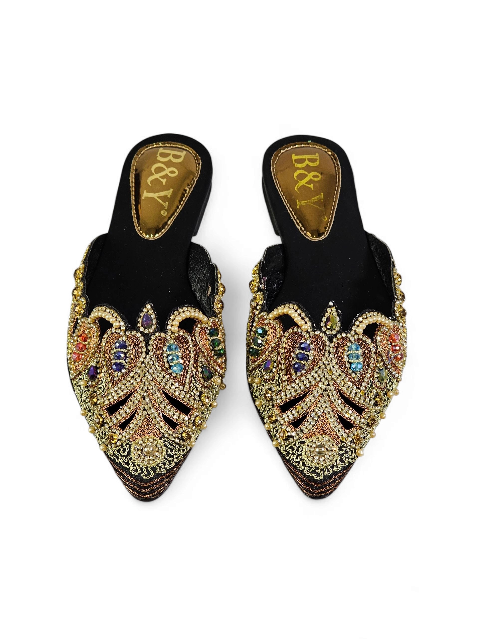 Mule 9518 Preto Sem Salto