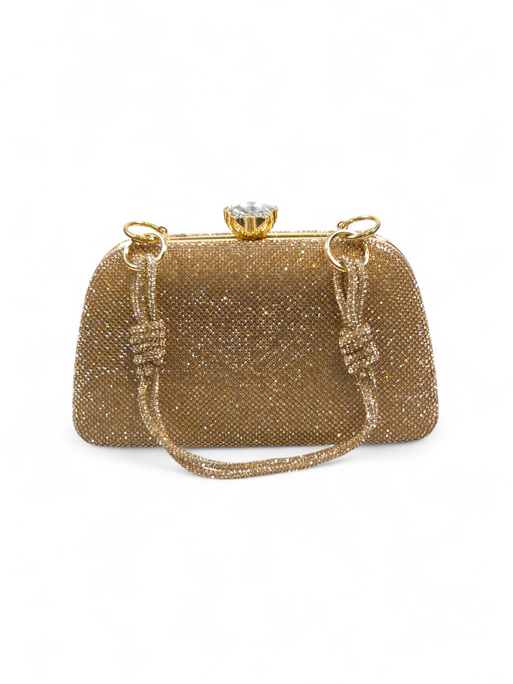 Bolsa Clutch Cristal Champagne 1059