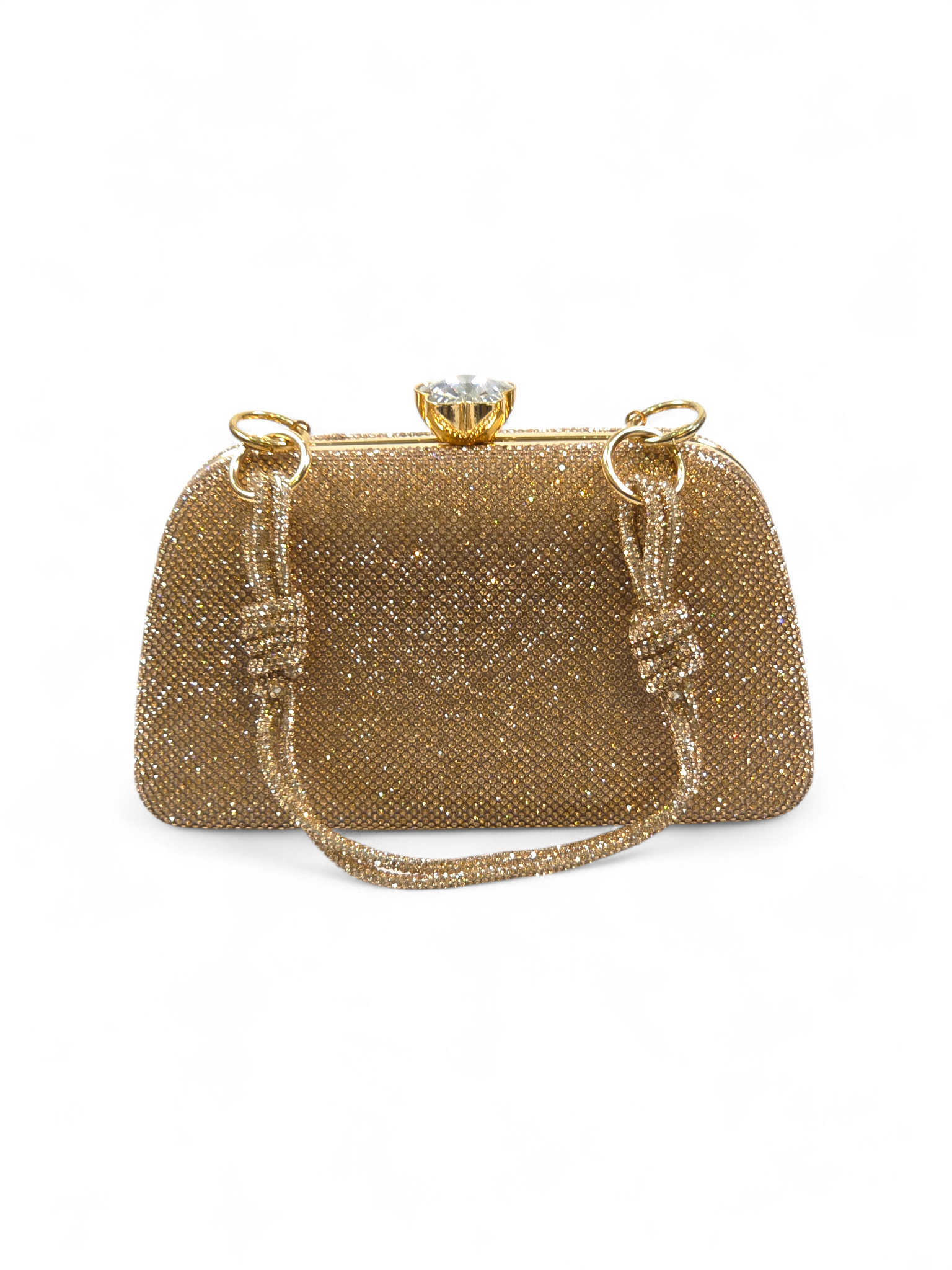 Bolsa Clutch Cristal Champagne 1059
