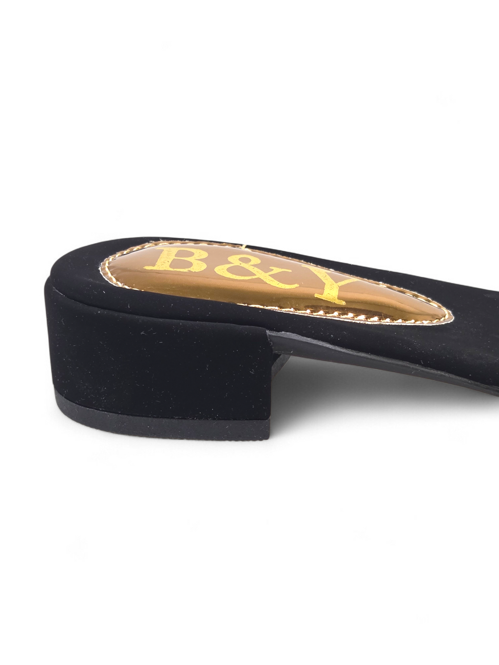 Tamanco 9135 Preto Colorido Salto Bloco