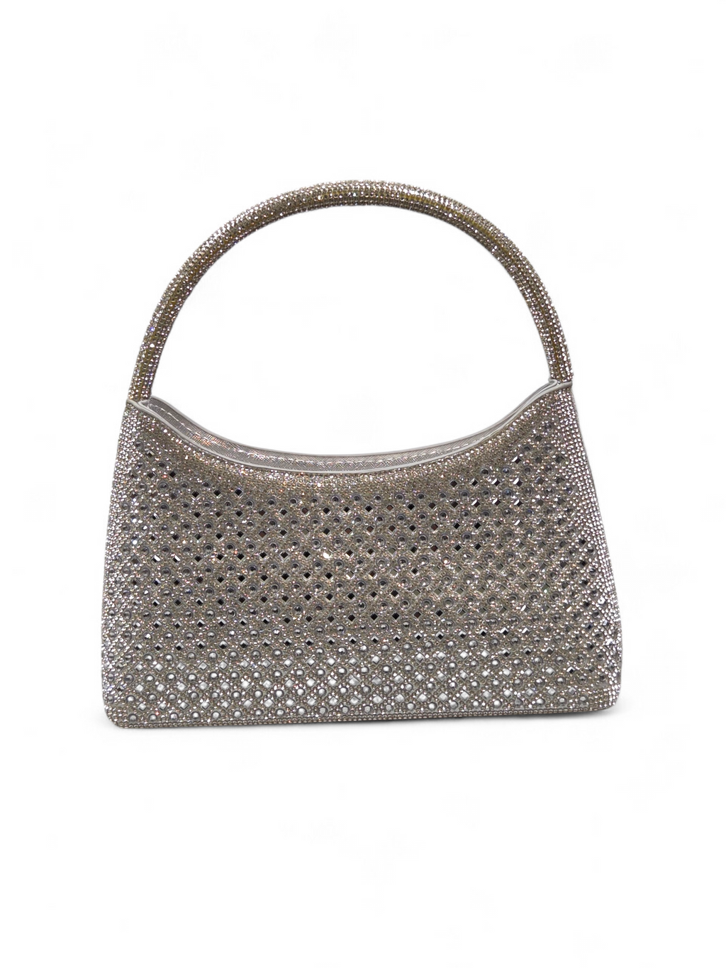 Bolsa Cristal Prata 1079