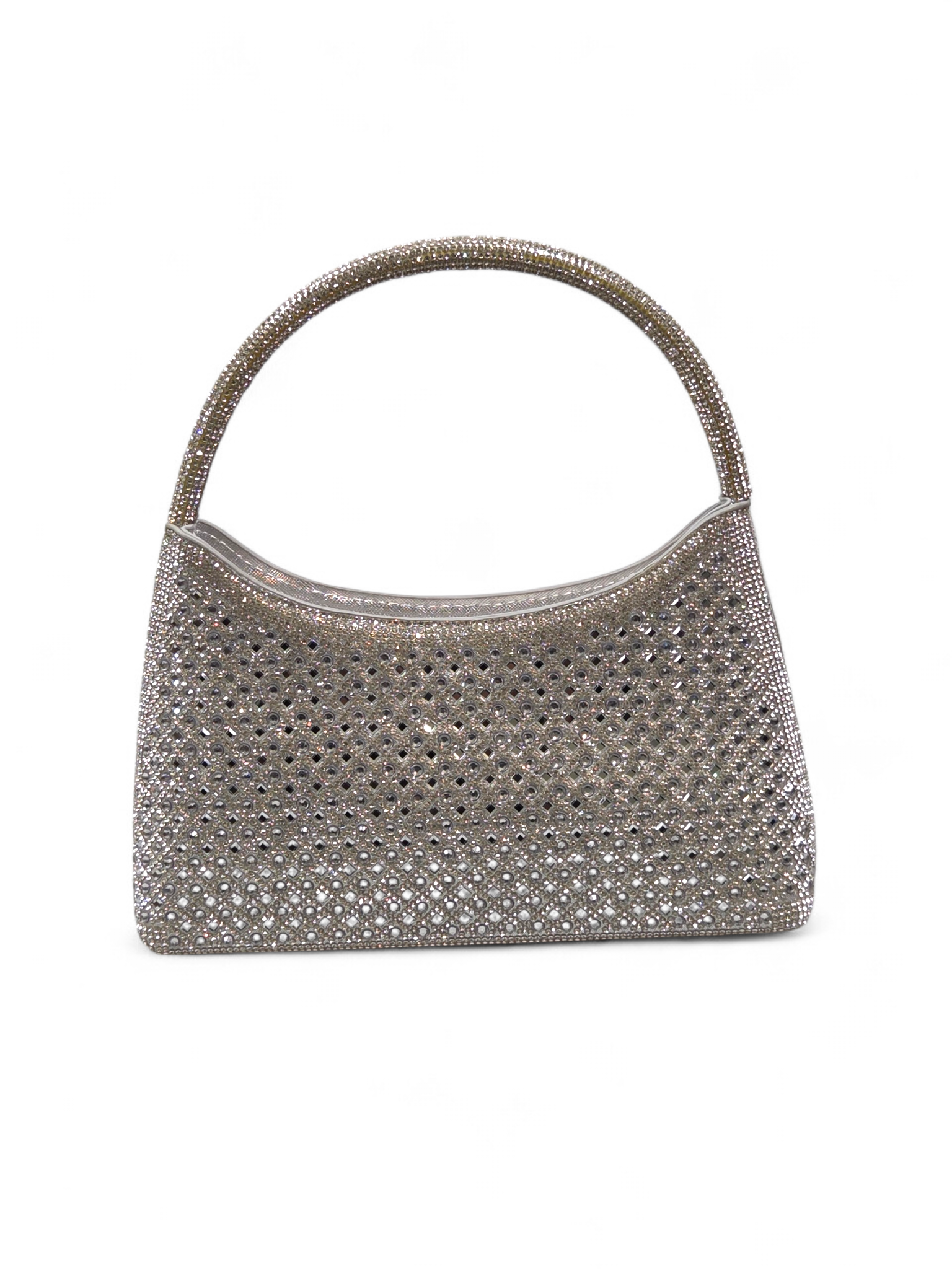 Bolsa Cristal Prata 1079