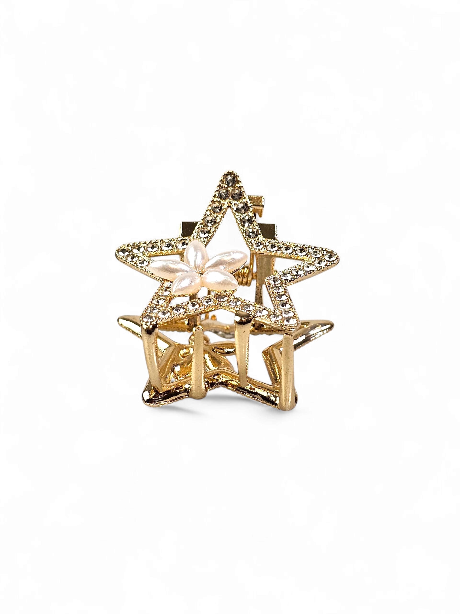 Prendedor de Cabelo Cristal Média 013