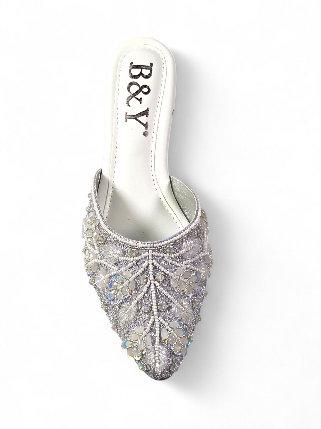 Mule 9837 Branco Salto Médio