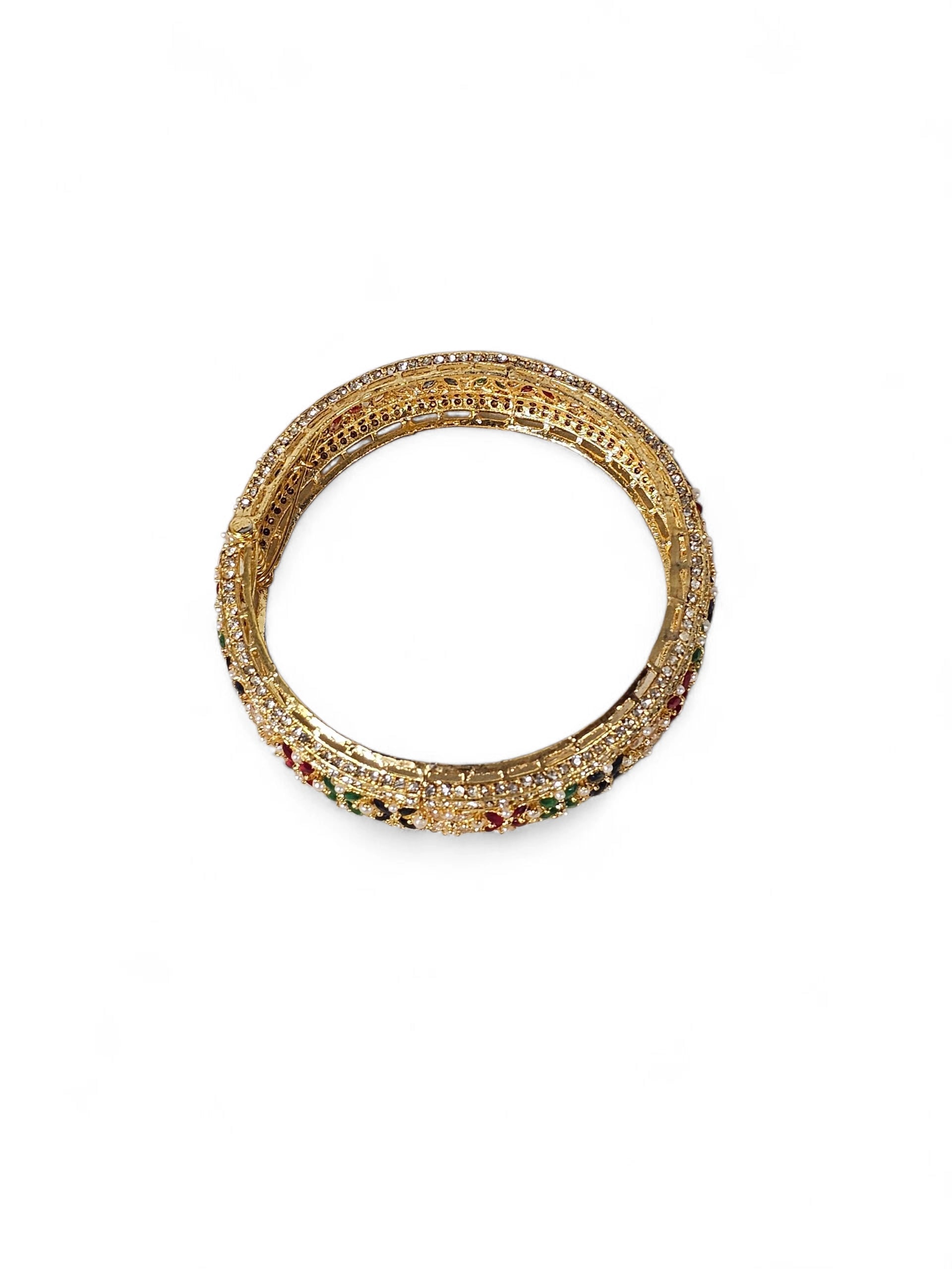 Bracelete Dourado Semi Joia 002