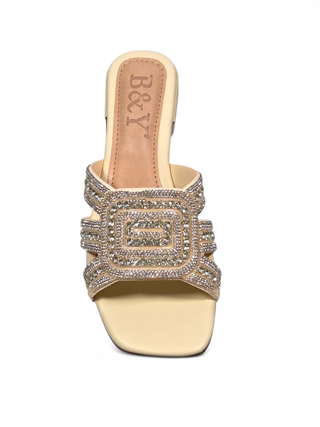 Tamanco 1220 Bege Salto Baixo