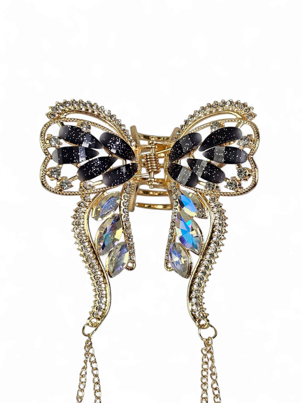 Prendedor Cristal Borboleta Grande 061