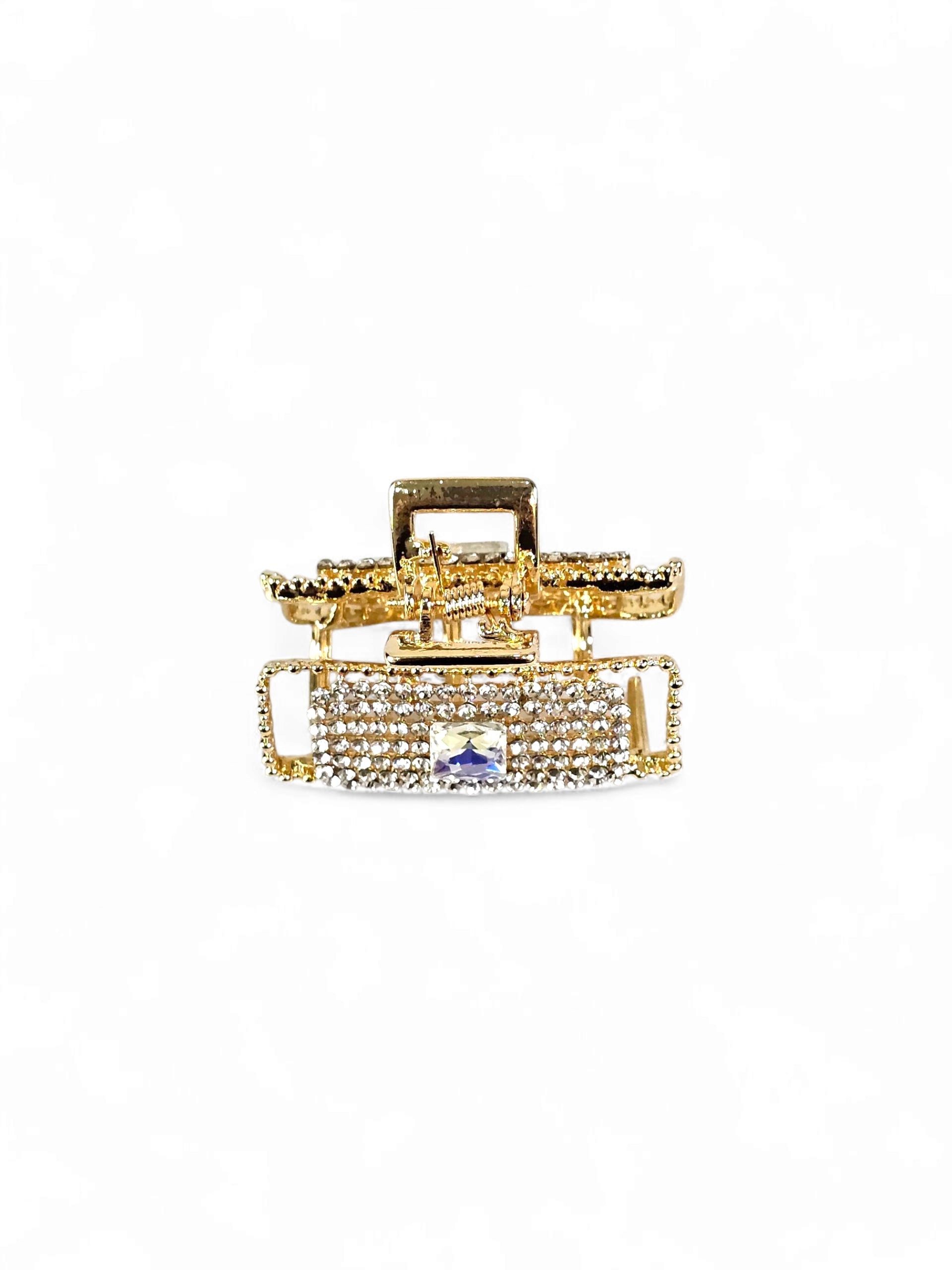 Prendedor de Cabelo Zirconia Média 016