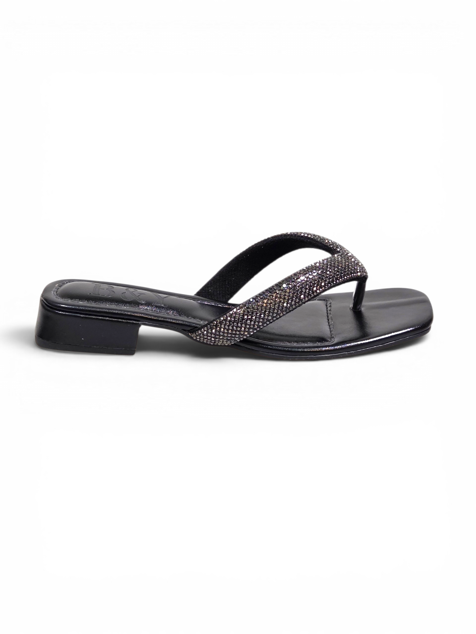 Chinelo 1222 Preto Salto Baixo