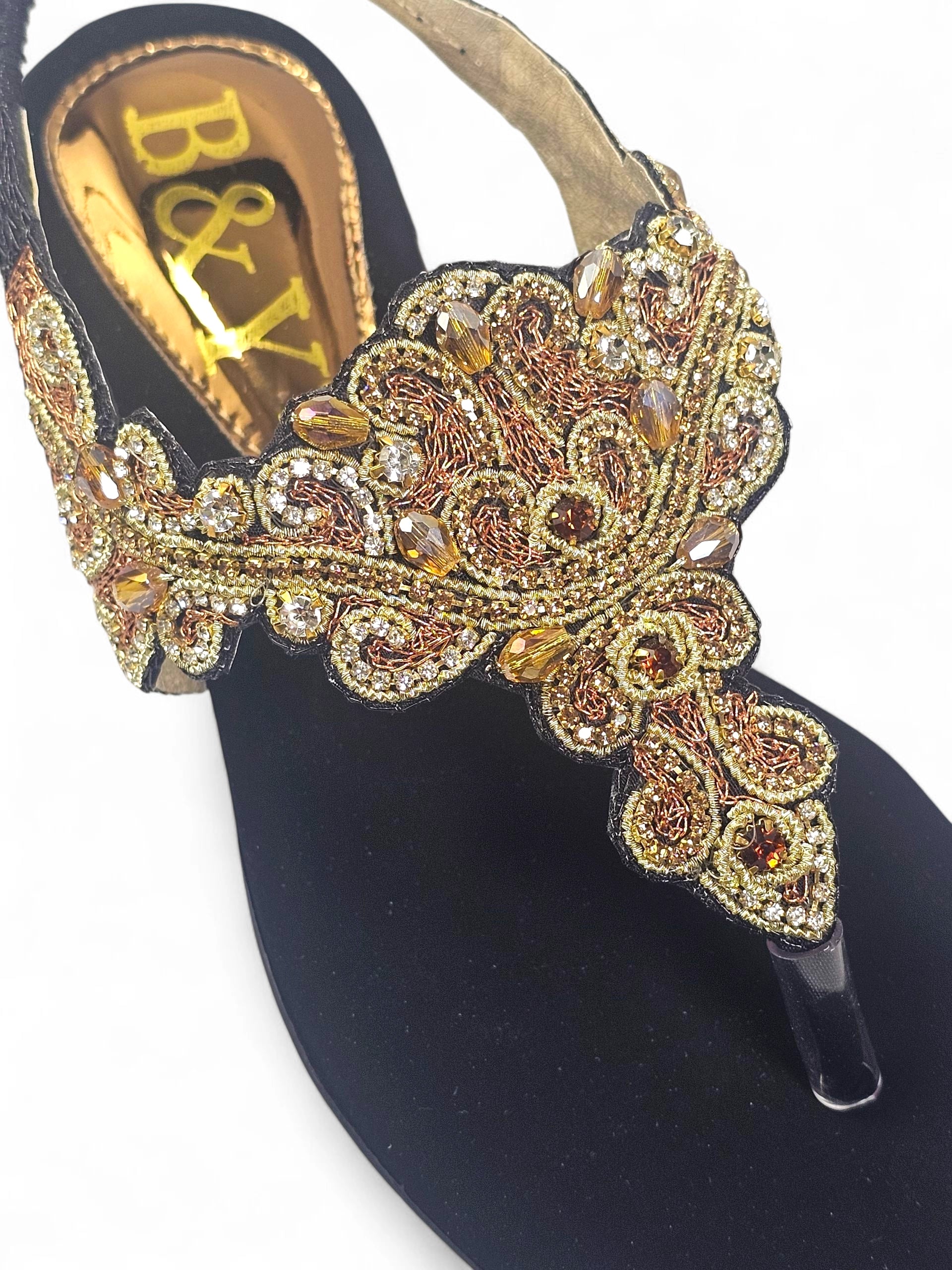 Sandália 9378 Preto Com Salto Bloco 3cm