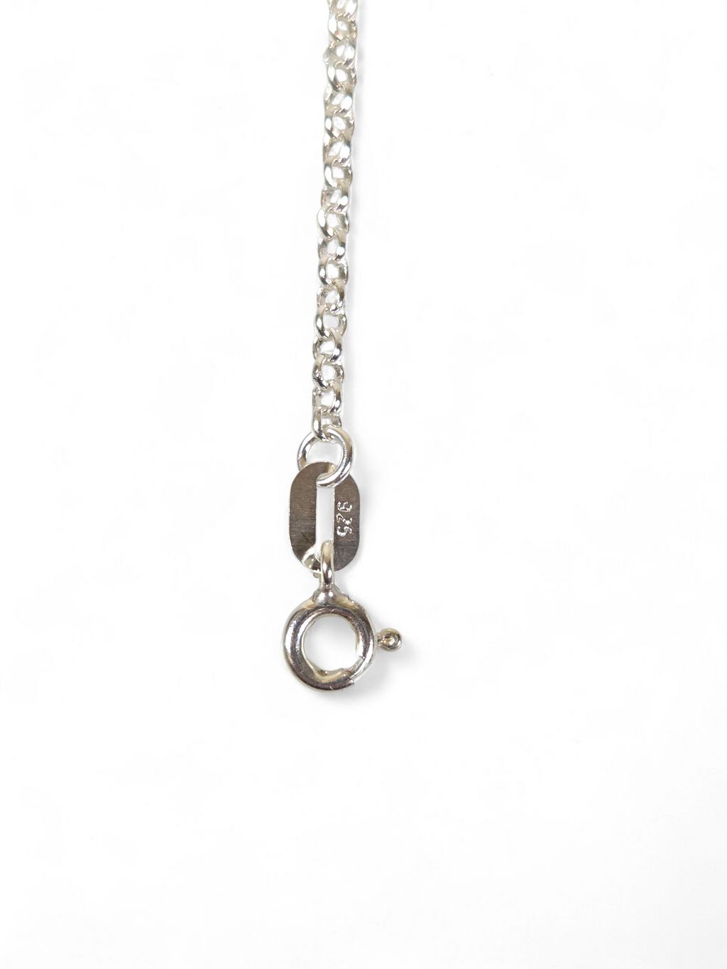 Pulseira Prata 925 com Zircônias Azul Pendurado 1004