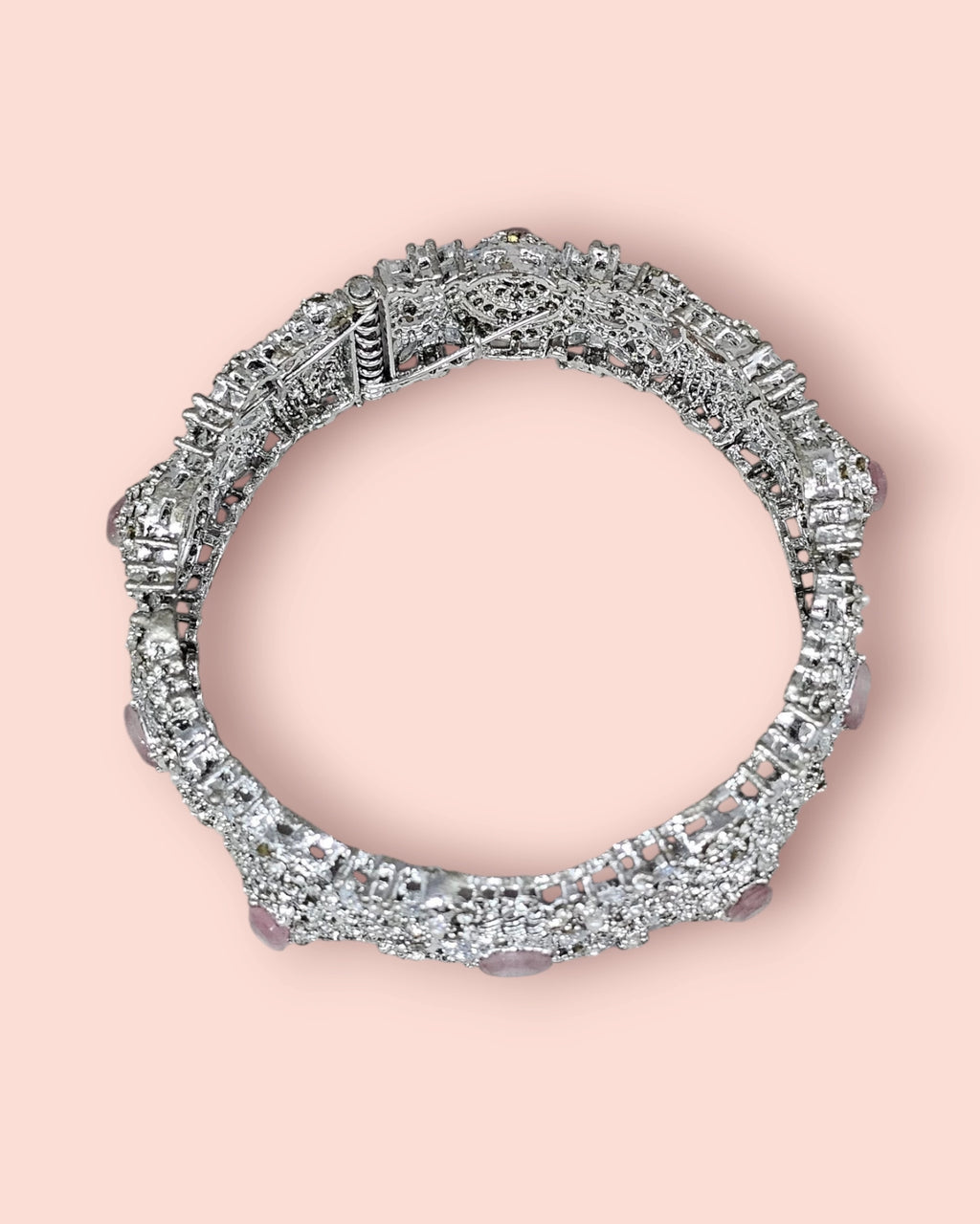 Bracelete Prata Semi Joia 1005