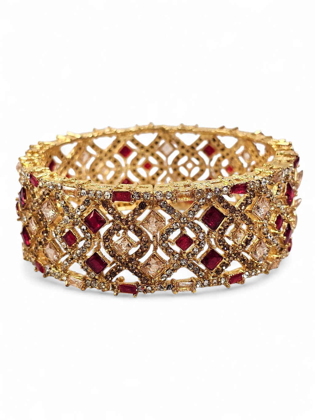 Bracelete Dourado Semi Joia 020