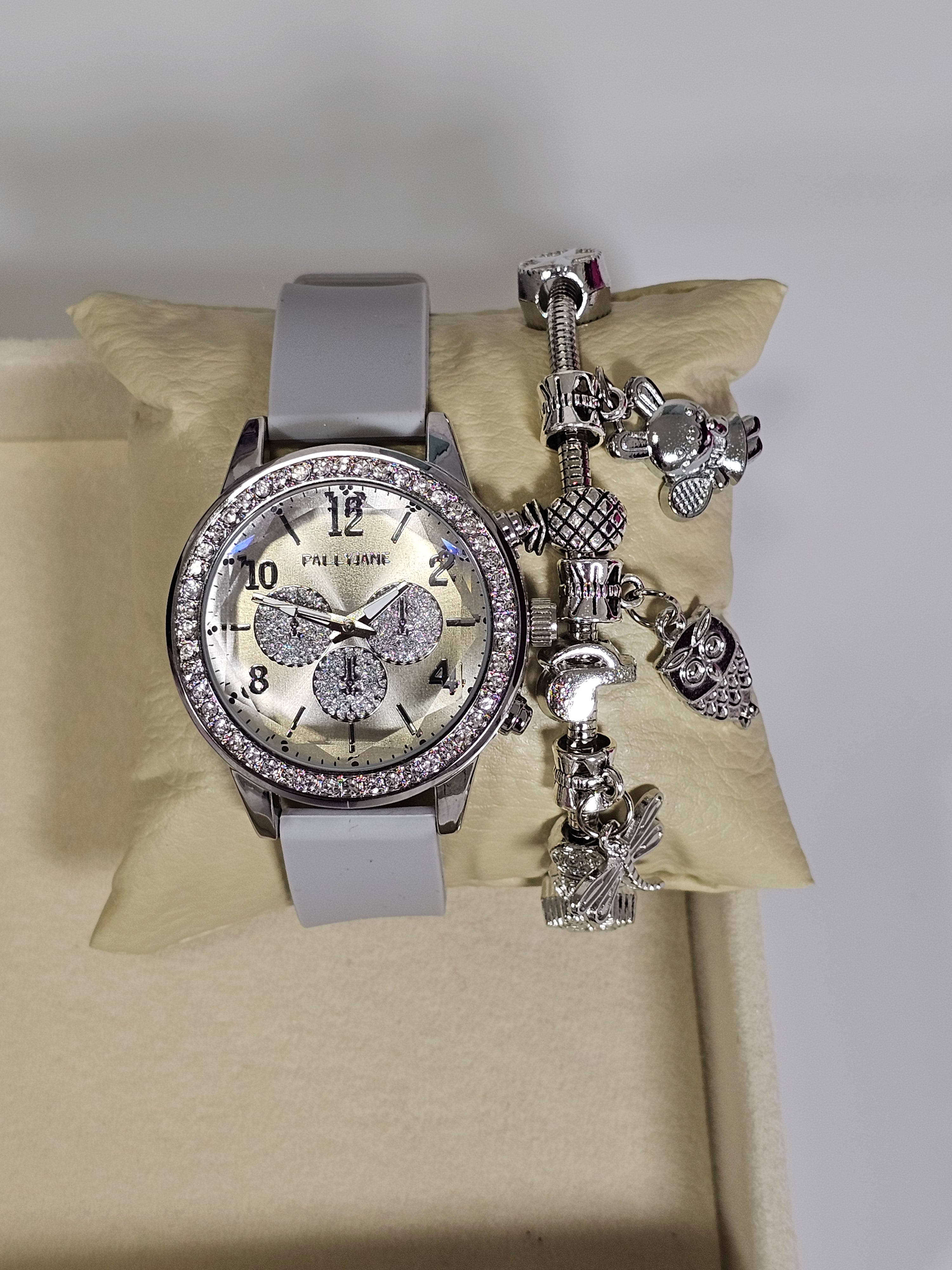 Relógio Prova d’Água com Pulseira Folheada 005