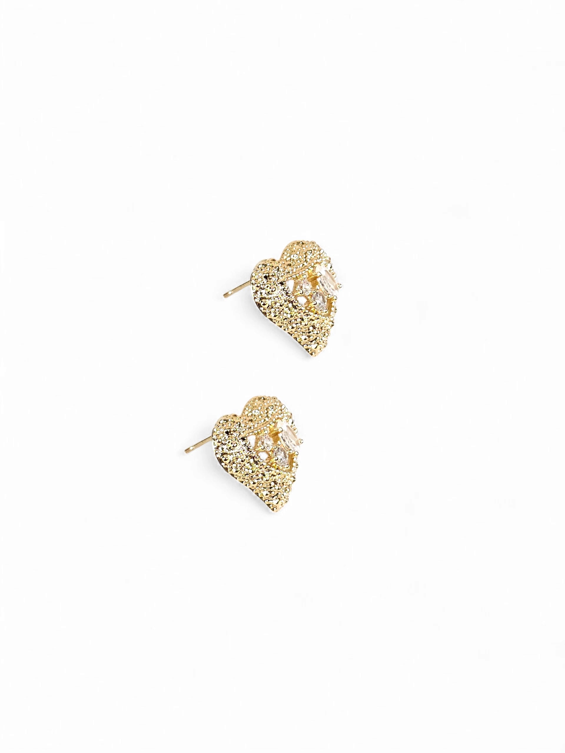 Brinco Zirconia Dourado 024