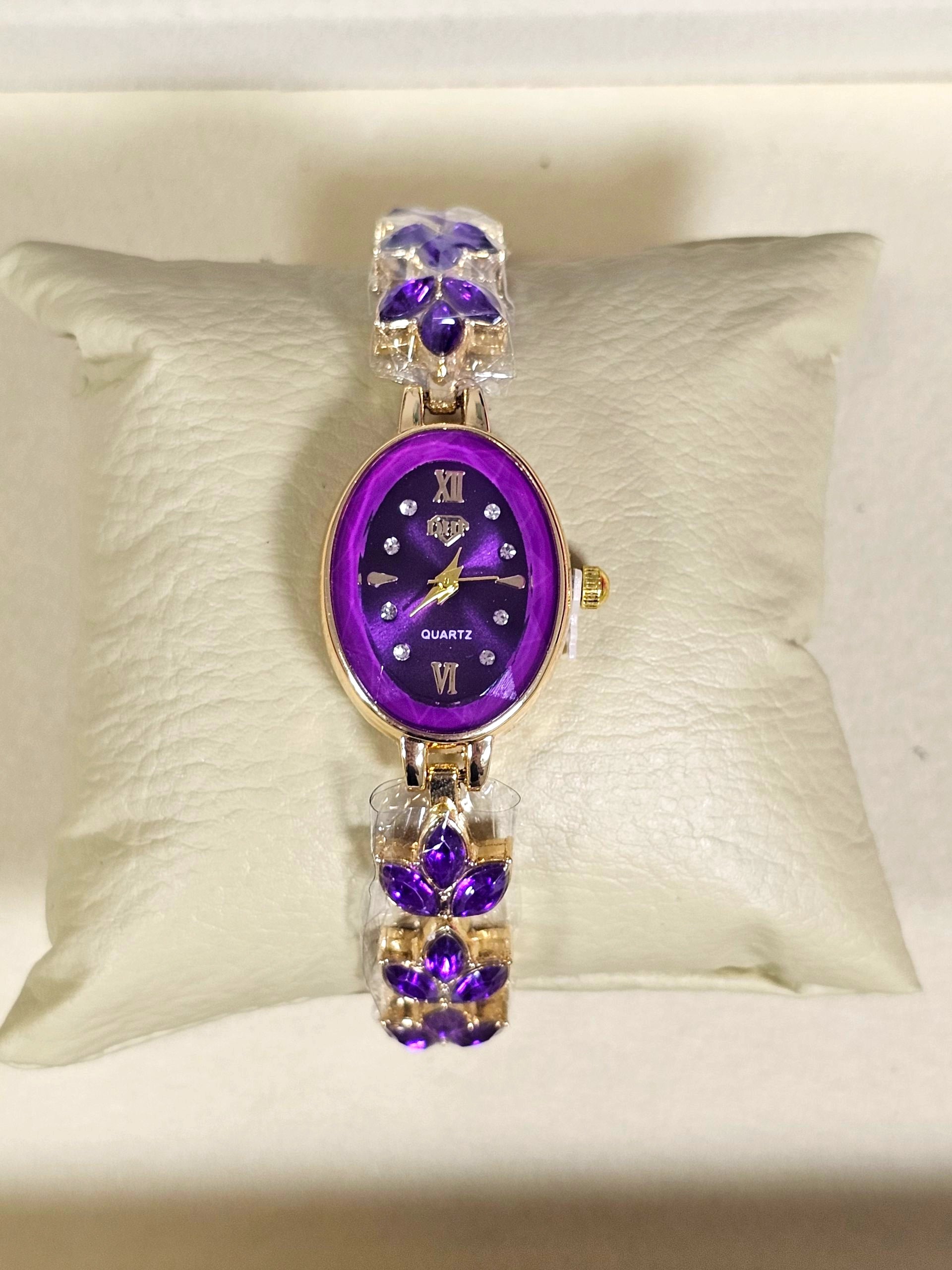 Relógio Prova d’Água com Pulseira Folheada 003