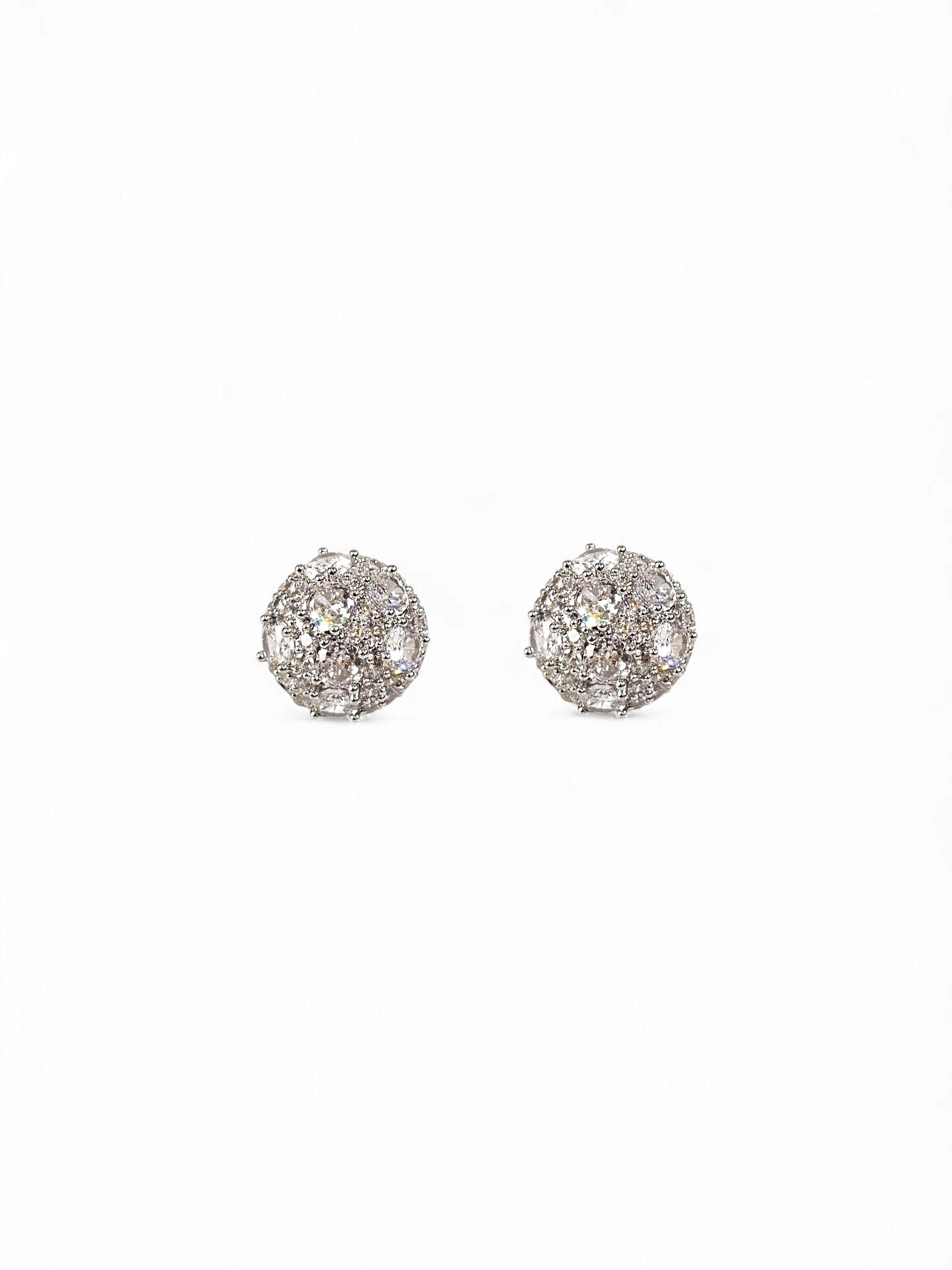 Brinco Zirconia Prata 012