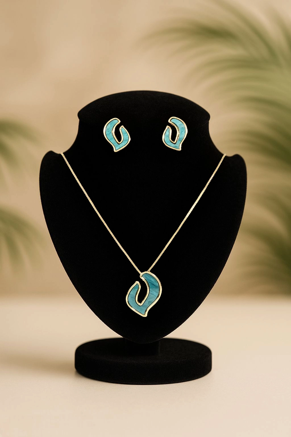 Conjunto Elegancia Azul 002