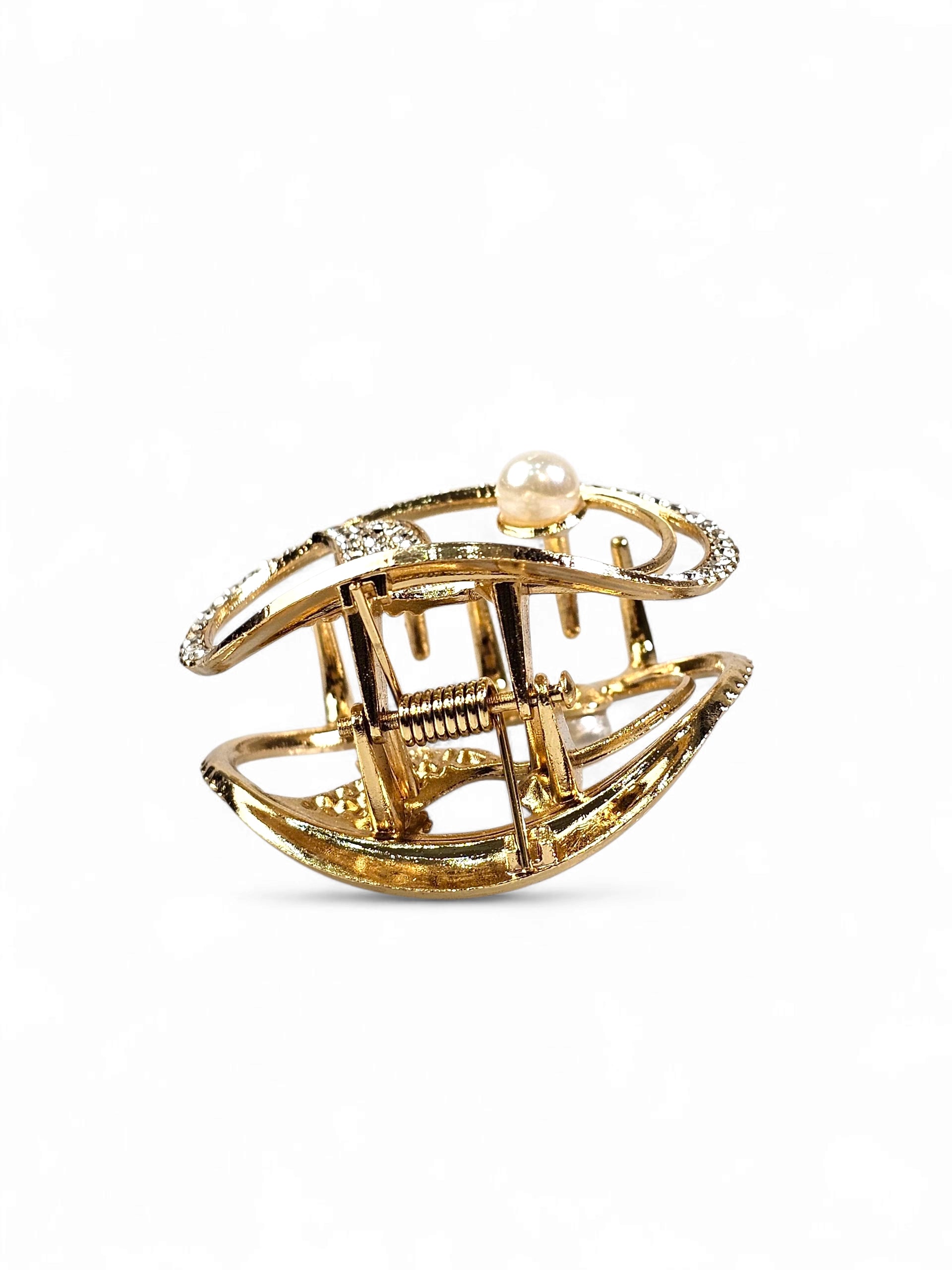 Prendedor de Cabelo Cristal Média 011