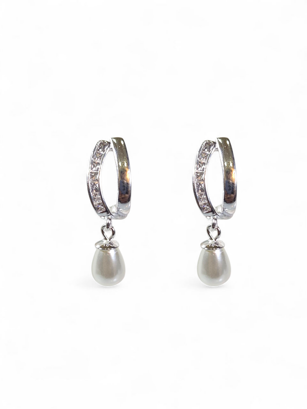 Brinco Prata 925 com Zirconias 1008