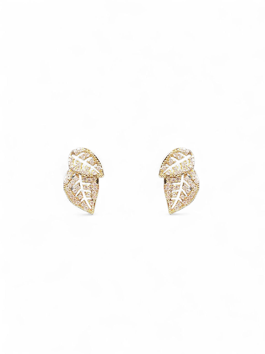 Brinco Cristal Zirconia Dourado 063