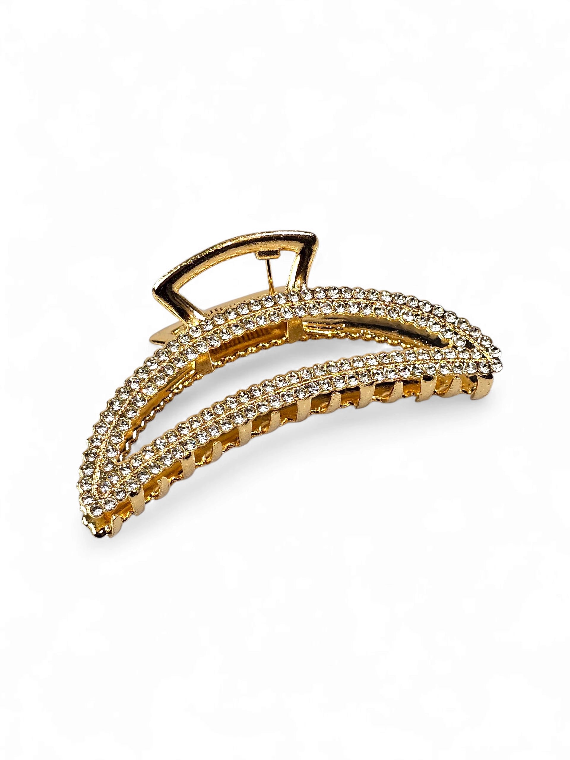 Prendedor de Cabelo Cristal Grande 005