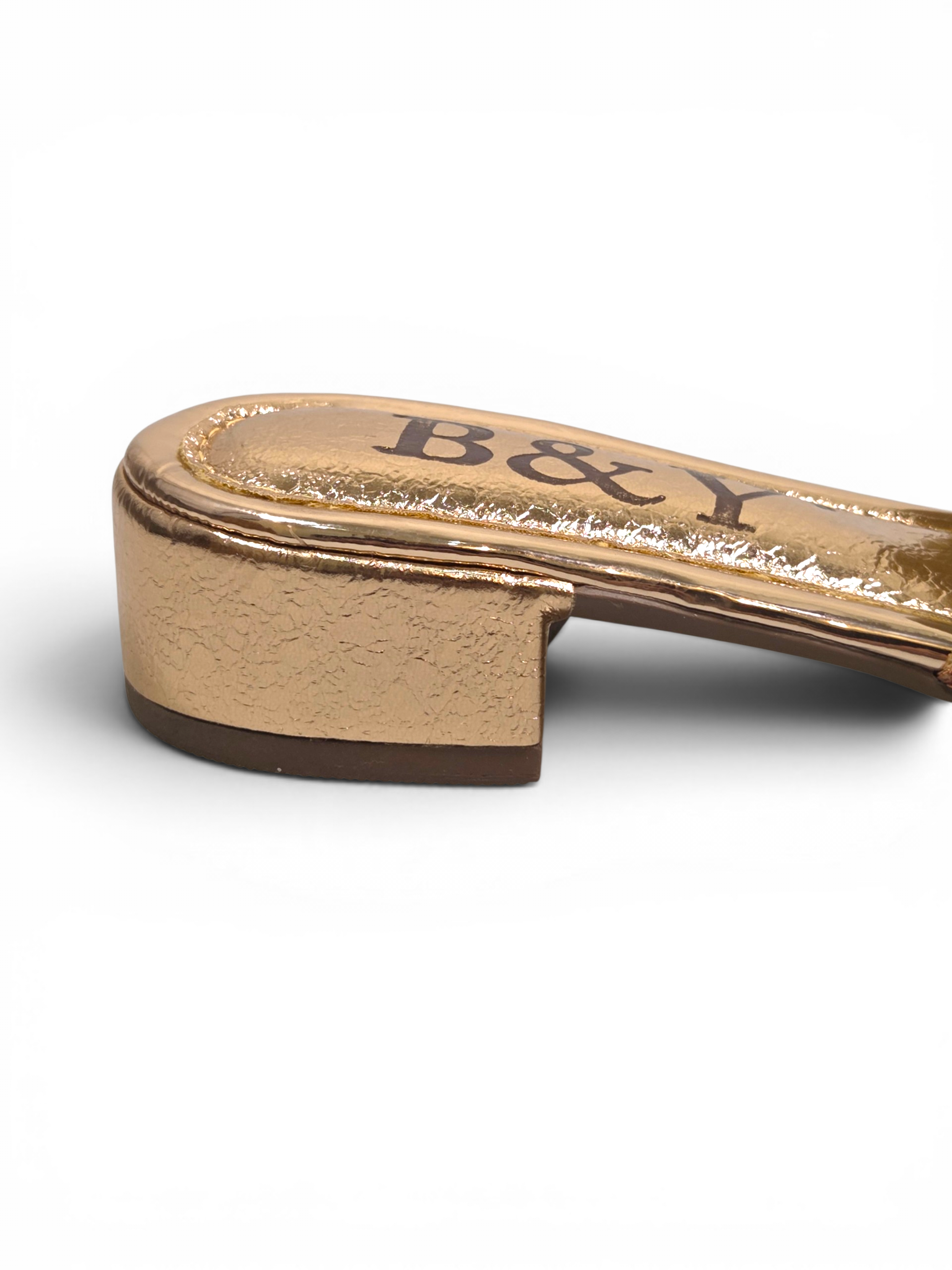Tamanco 9434 Bronze Salto Bloco 3 cm