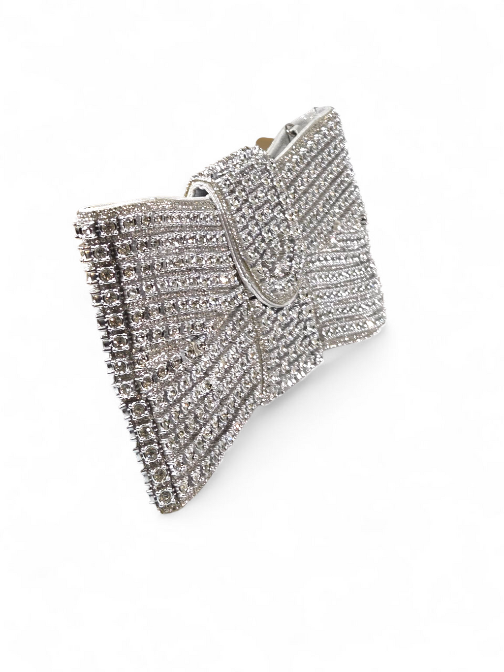 Carteira Luxo Cristal Prata 1038