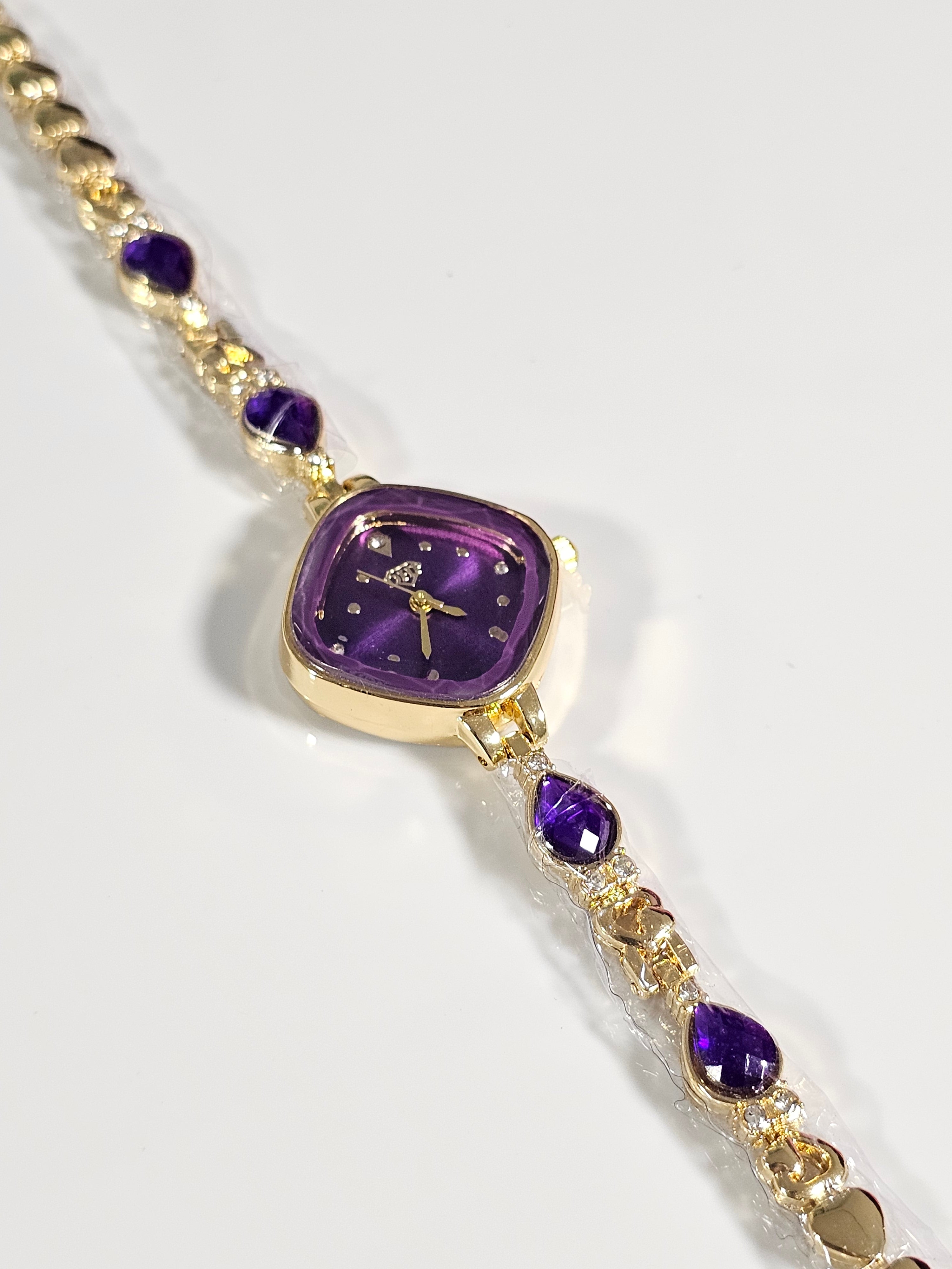 Relógio Prova d’Água com Pulseira Folheada 018