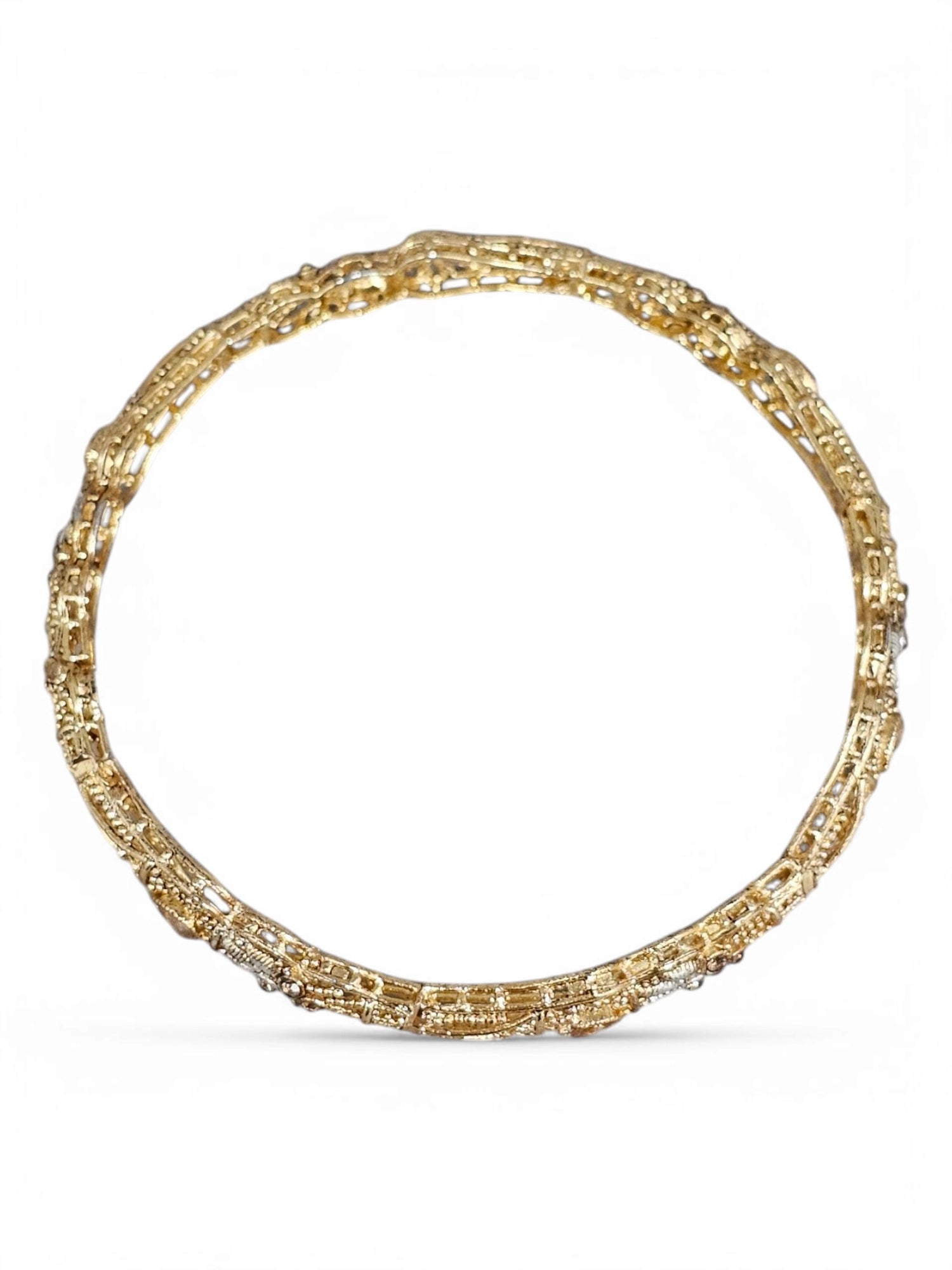 Pulseira Dourada 1009 Semi Joia