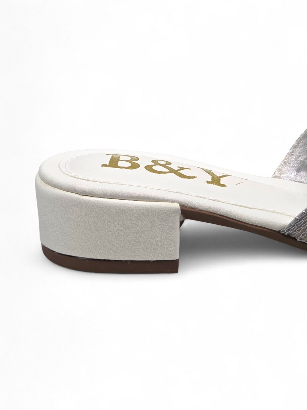 Chinelo 9840 Branco Salto Bloco 3 cm