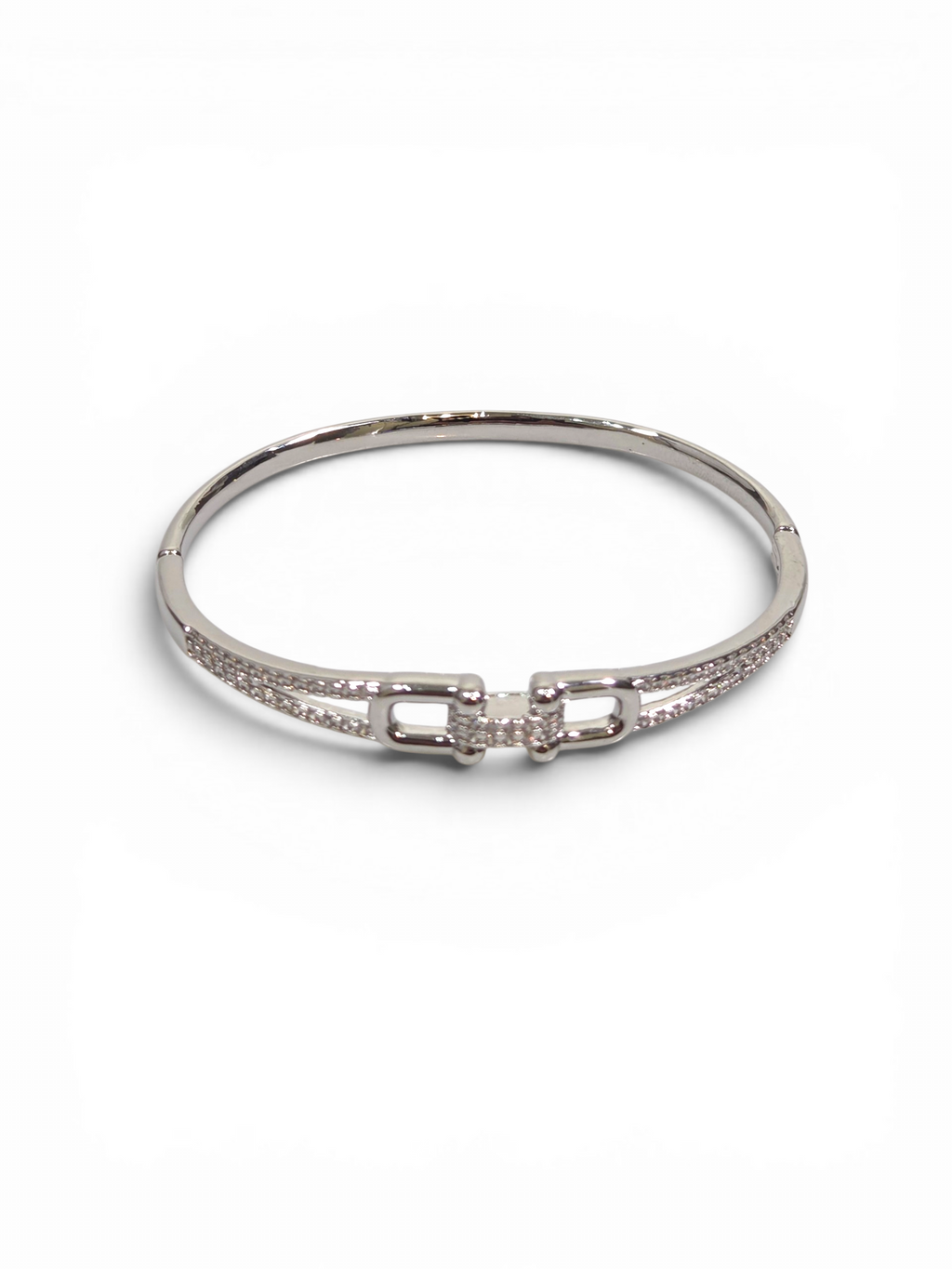 Pulseira Cristal Zirconia Prata 2014