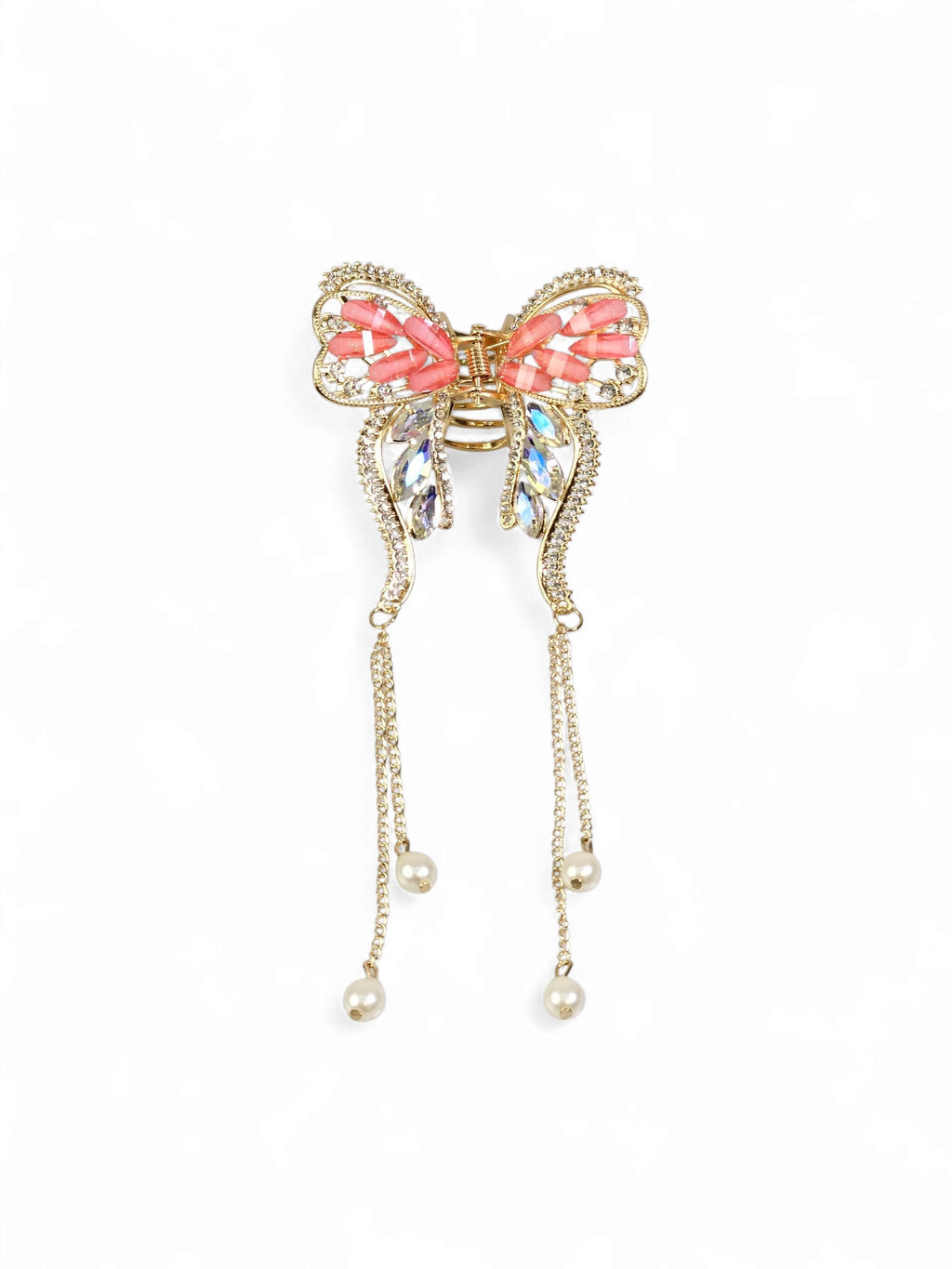 Prendedor Cristal Borboleta Grande 063