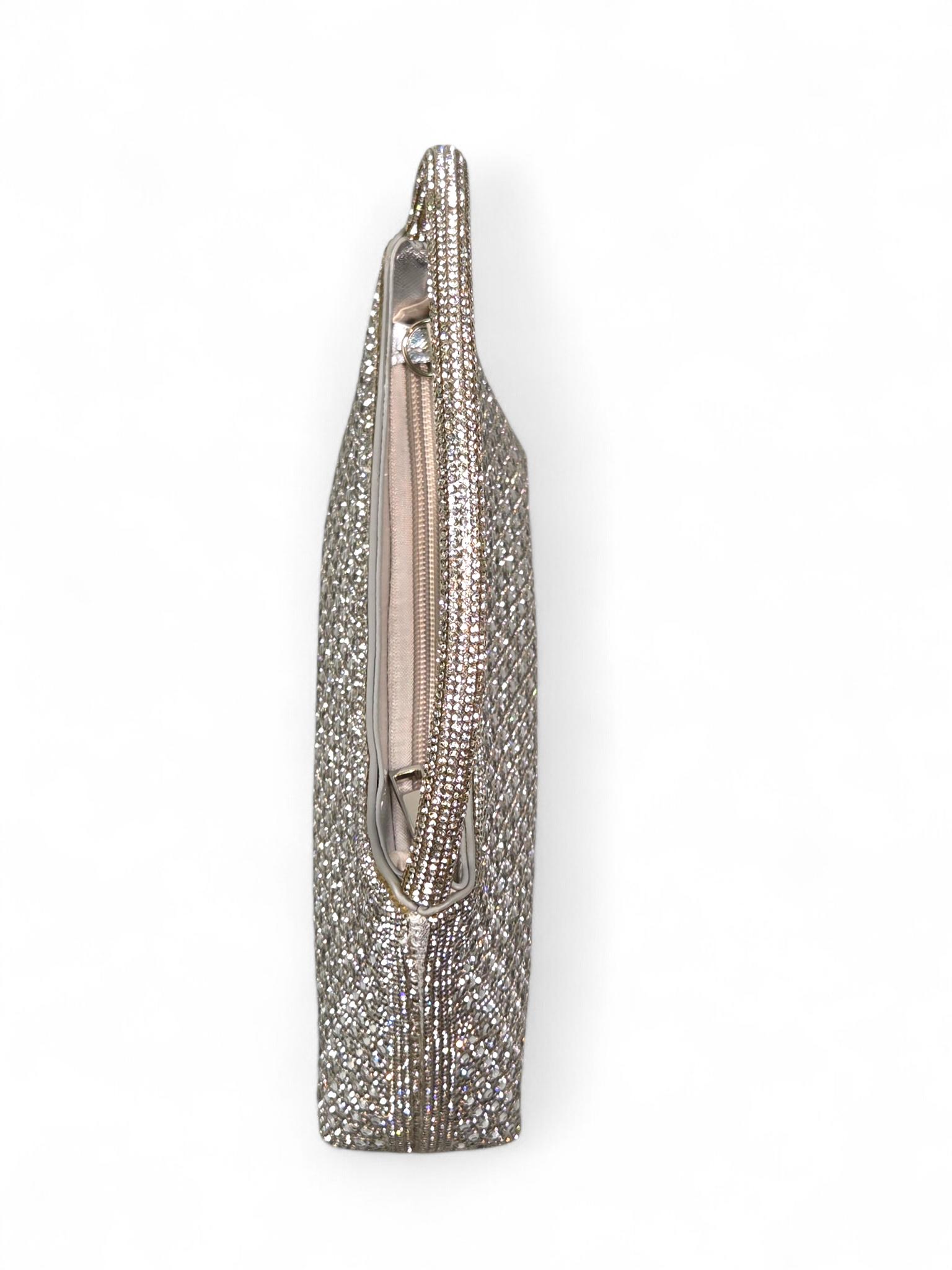 Bolsa Cristal Prata 1079