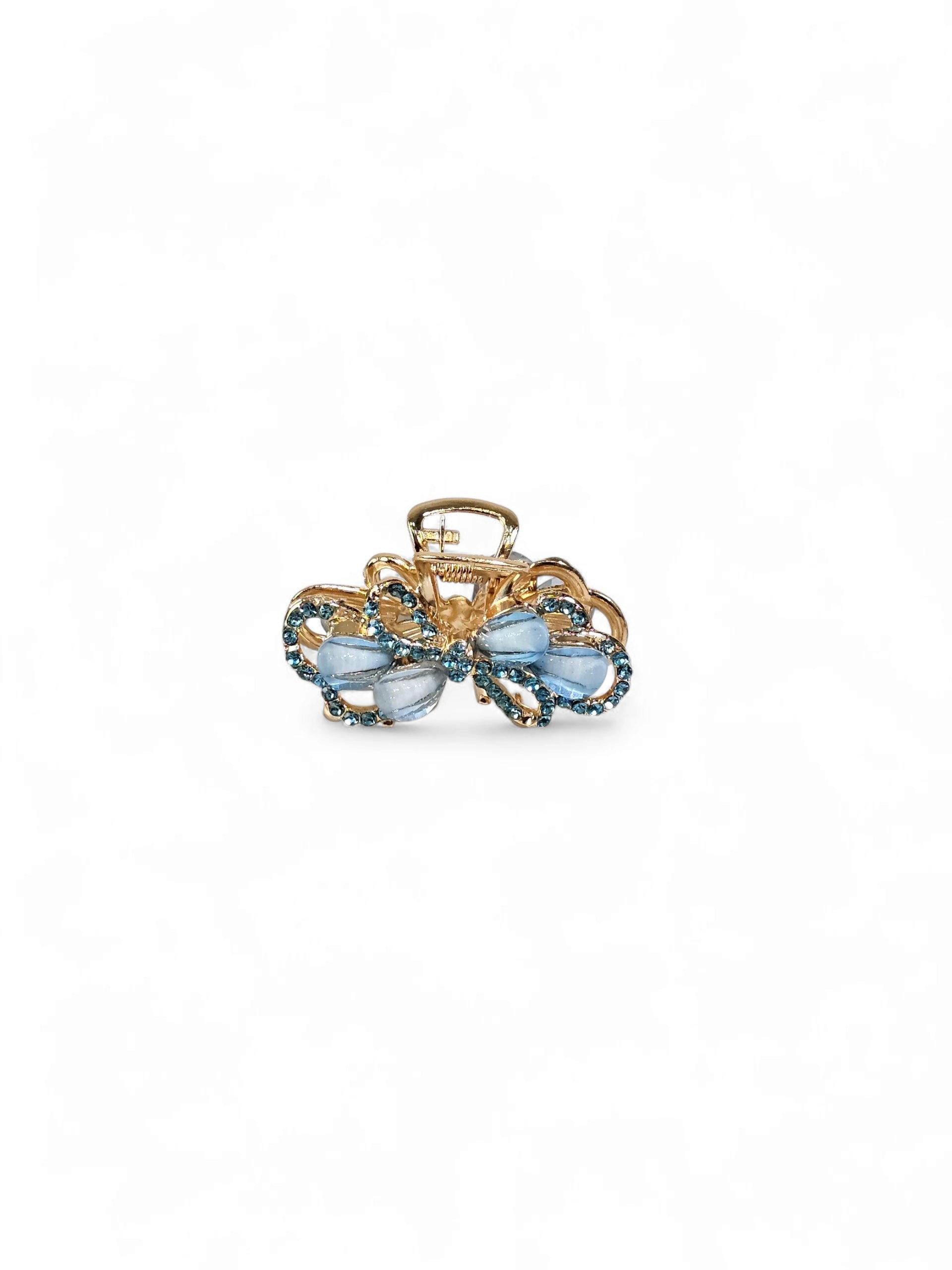 Prendedor de Cabelo Cristal Pequeno 043