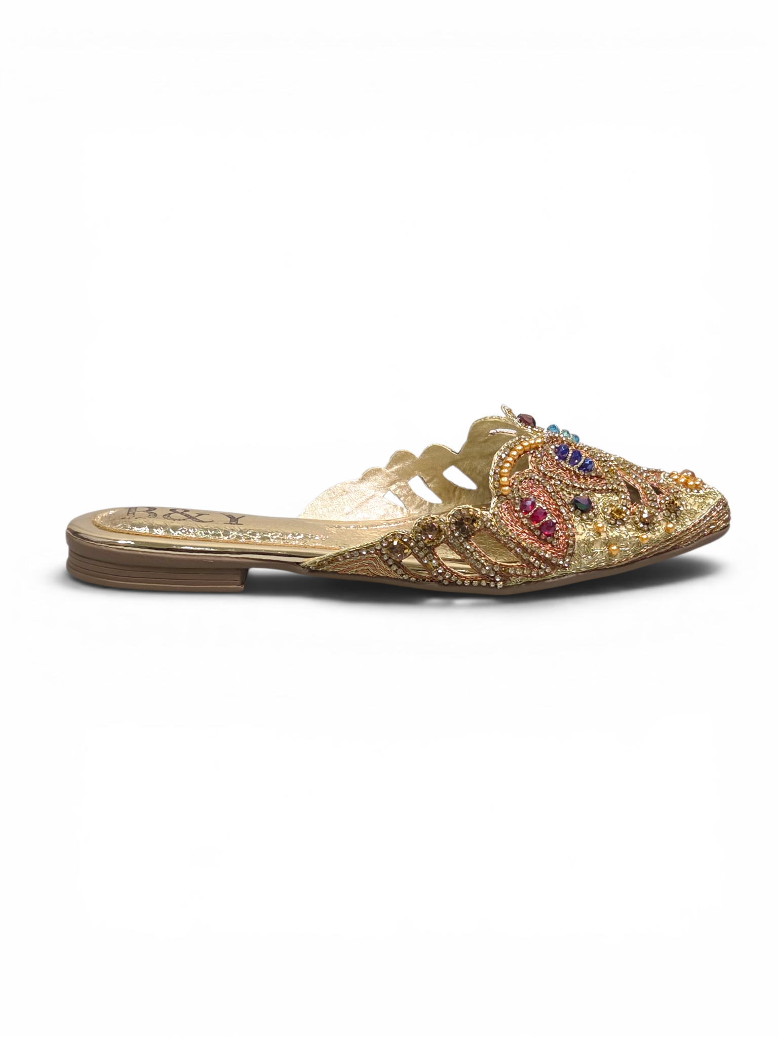 Mule 9518 Dourado Sem Salto